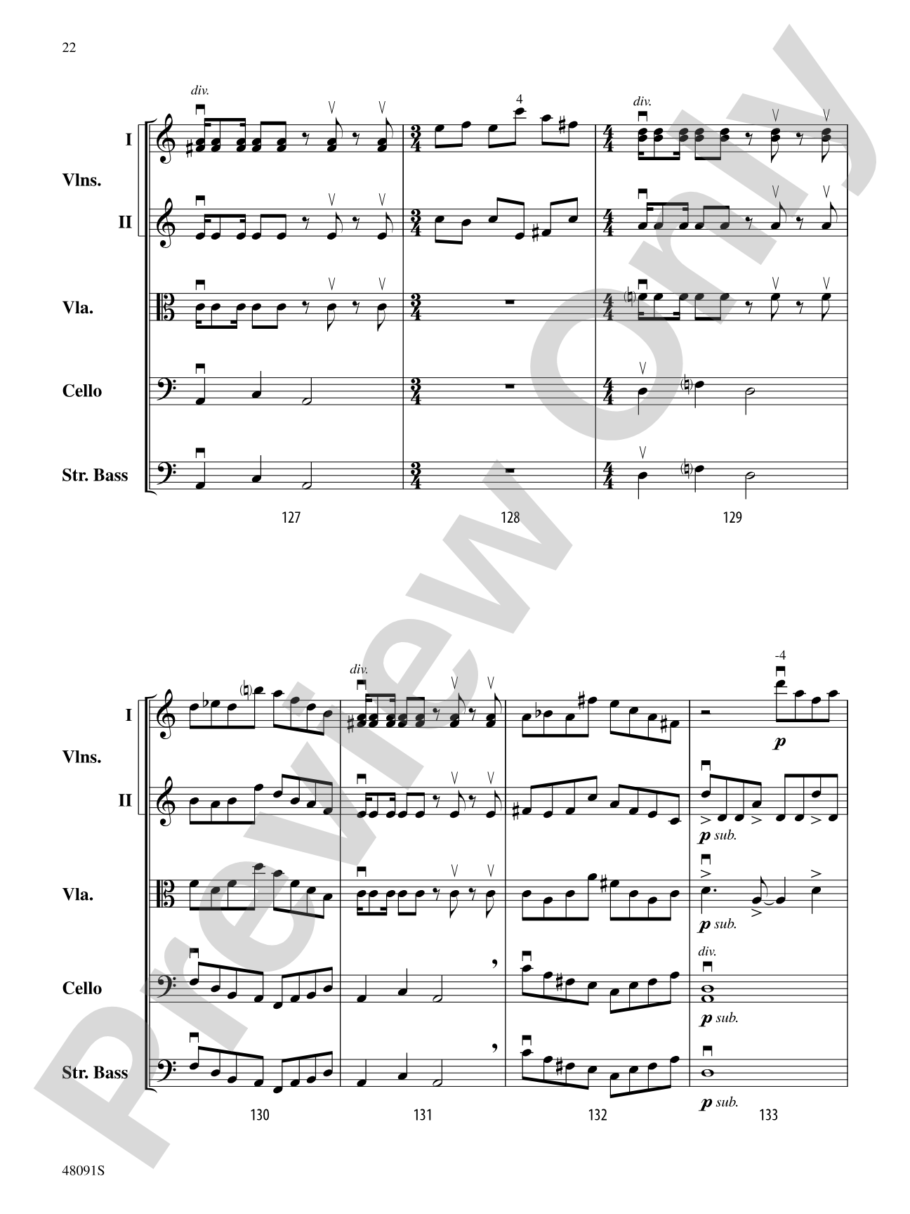Century One Tusonic: String Orchestra Conductor Score & Parts