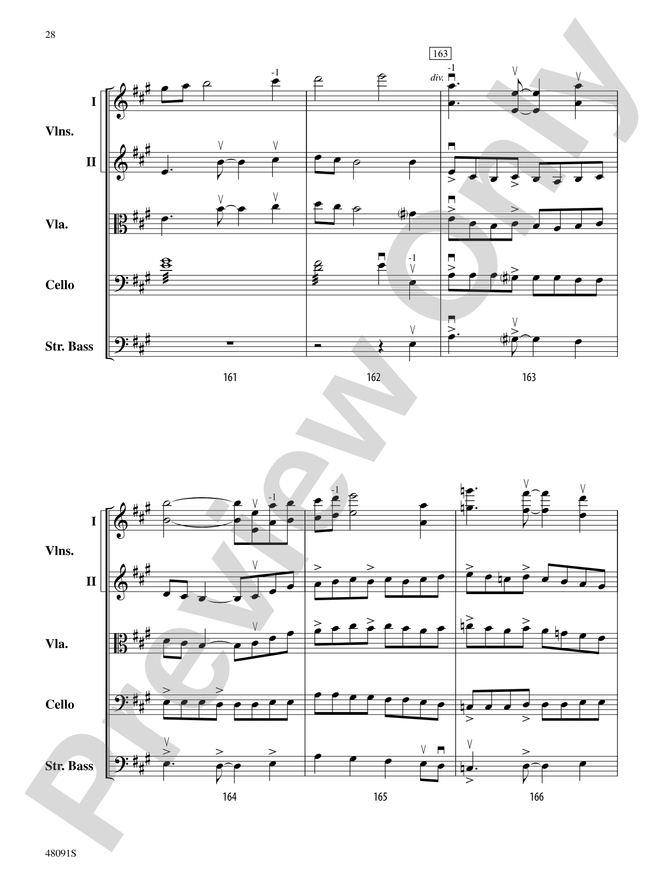 Century One Tusonic: String Orchestra Conductor Score & Parts