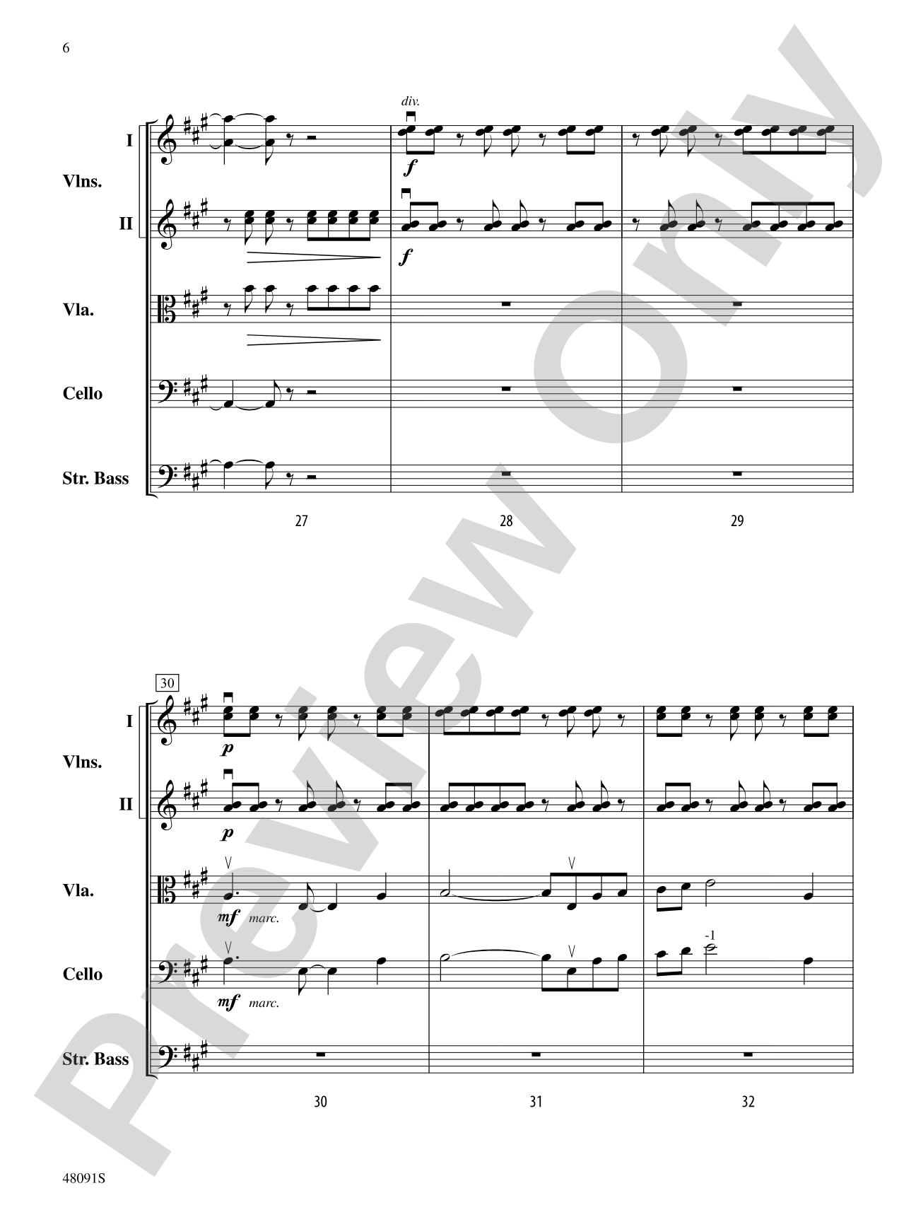 Century One Tusonic: String Orchestra Conductor Score & Parts