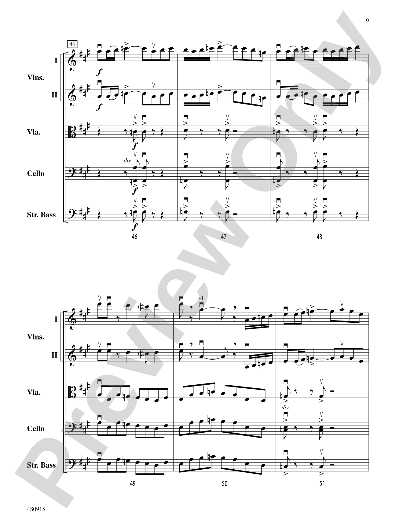 Century One Tusonic: String Orchestra Conductor Score & Parts