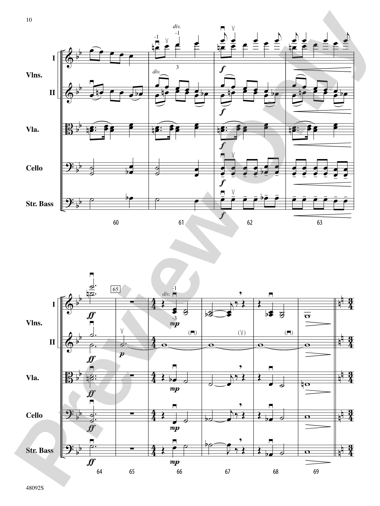 From Darkness, Joyful Sounds Are Born: String Orchestra Conductor Score & Parts