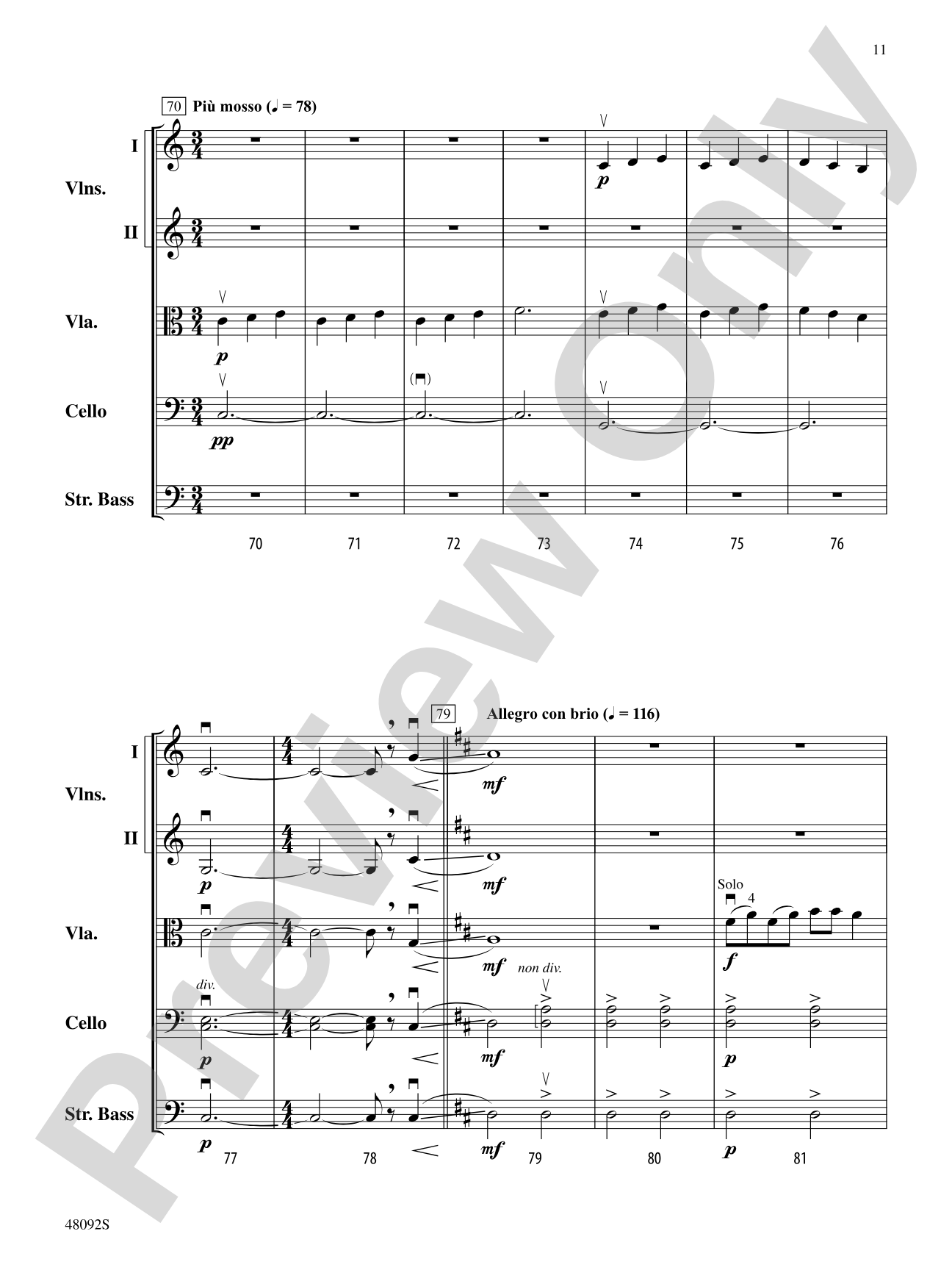 From Darkness, Joyful Sounds Are Born: String Orchestra Conductor Score & Parts