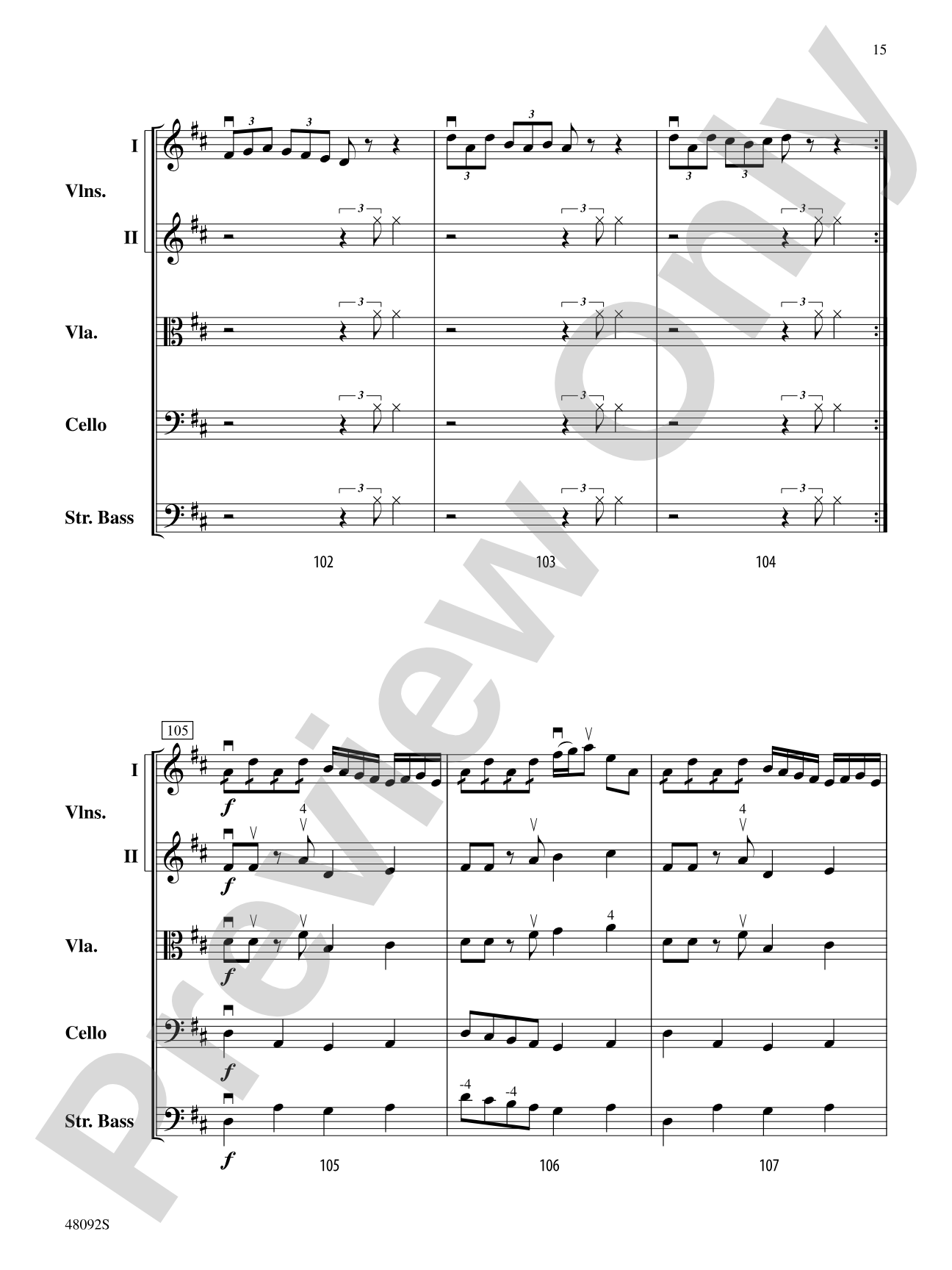 From Darkness, Joyful Sounds Are Born: String Orchestra Conductor Score & Parts