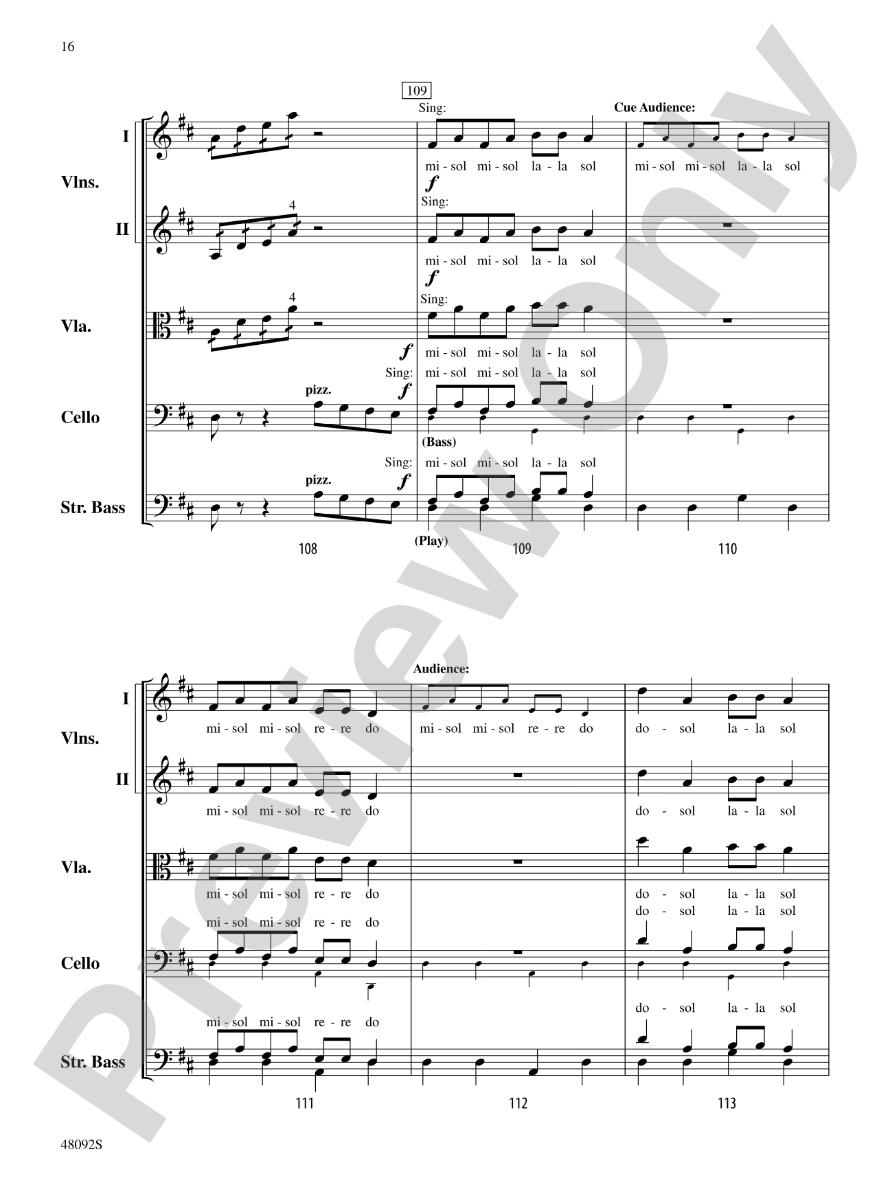 From Darkness, Joyful Sounds Are Born: String Orchestra Conductor Score & Parts