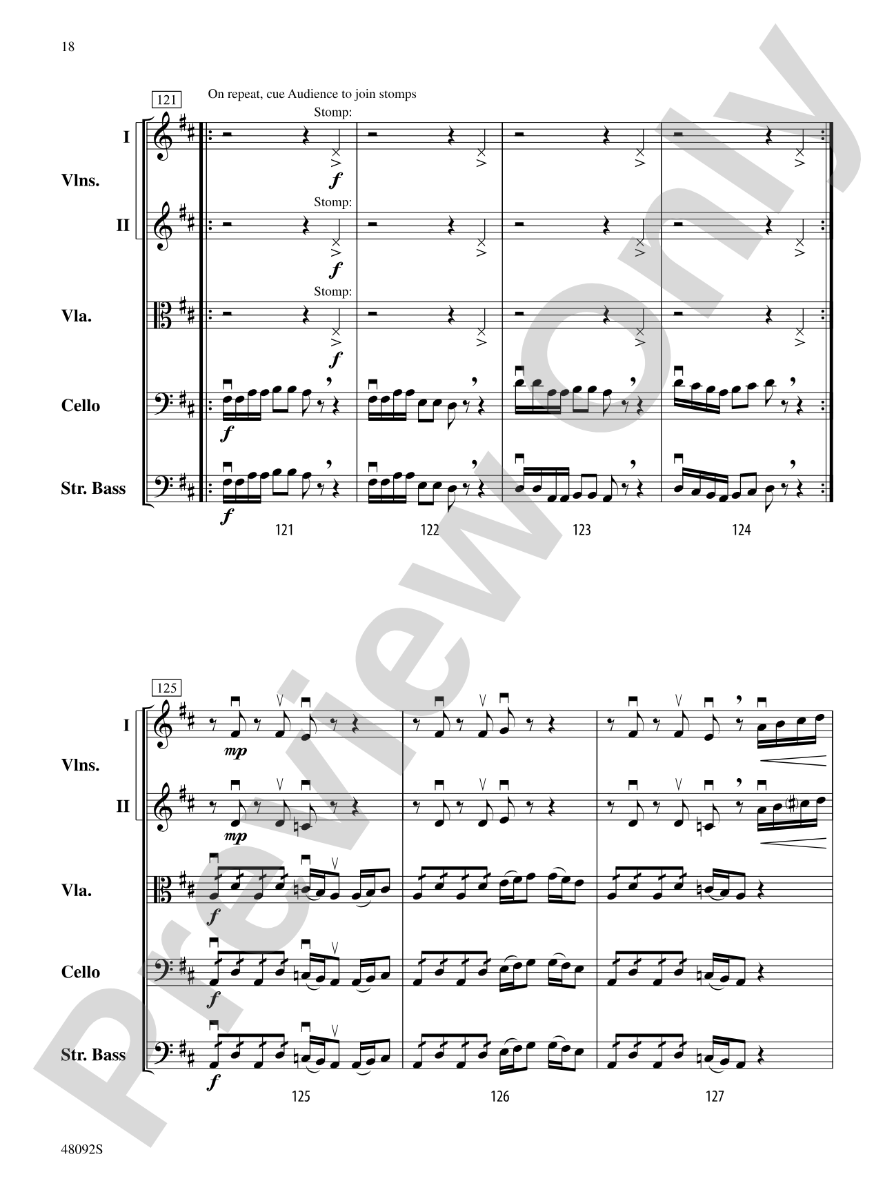 From Darkness, Joyful Sounds Are Born: String Orchestra Conductor Score & Parts