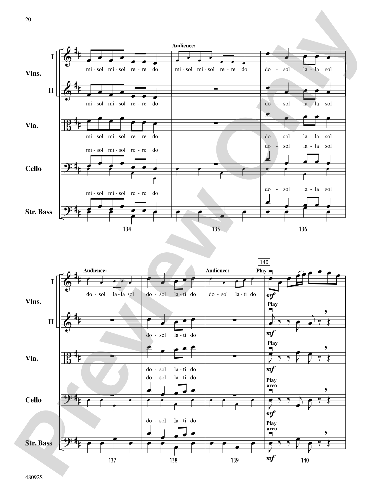 From Darkness, Joyful Sounds Are Born: String Orchestra Conductor Score & Parts