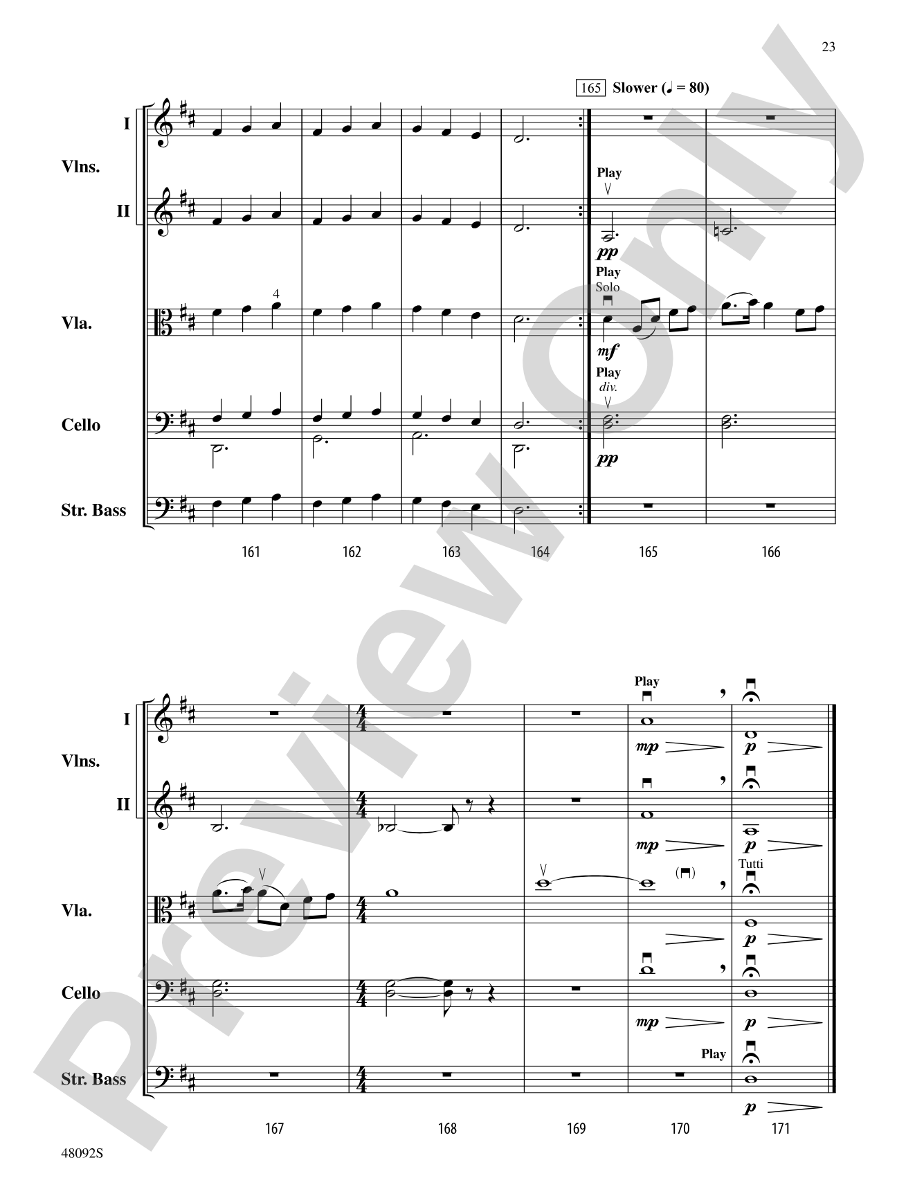 From Darkness, Joyful Sounds Are Born: String Orchestra Conductor Score & Parts
