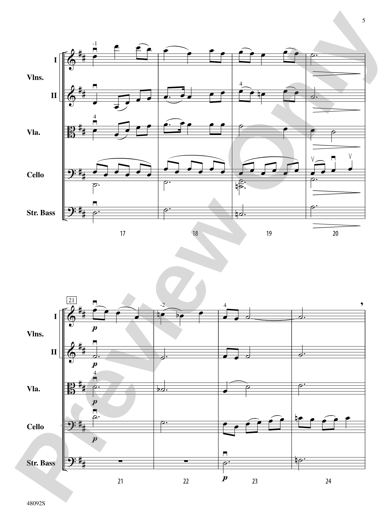 From Darkness, Joyful Sounds Are Born: String Orchestra Conductor Score & Parts