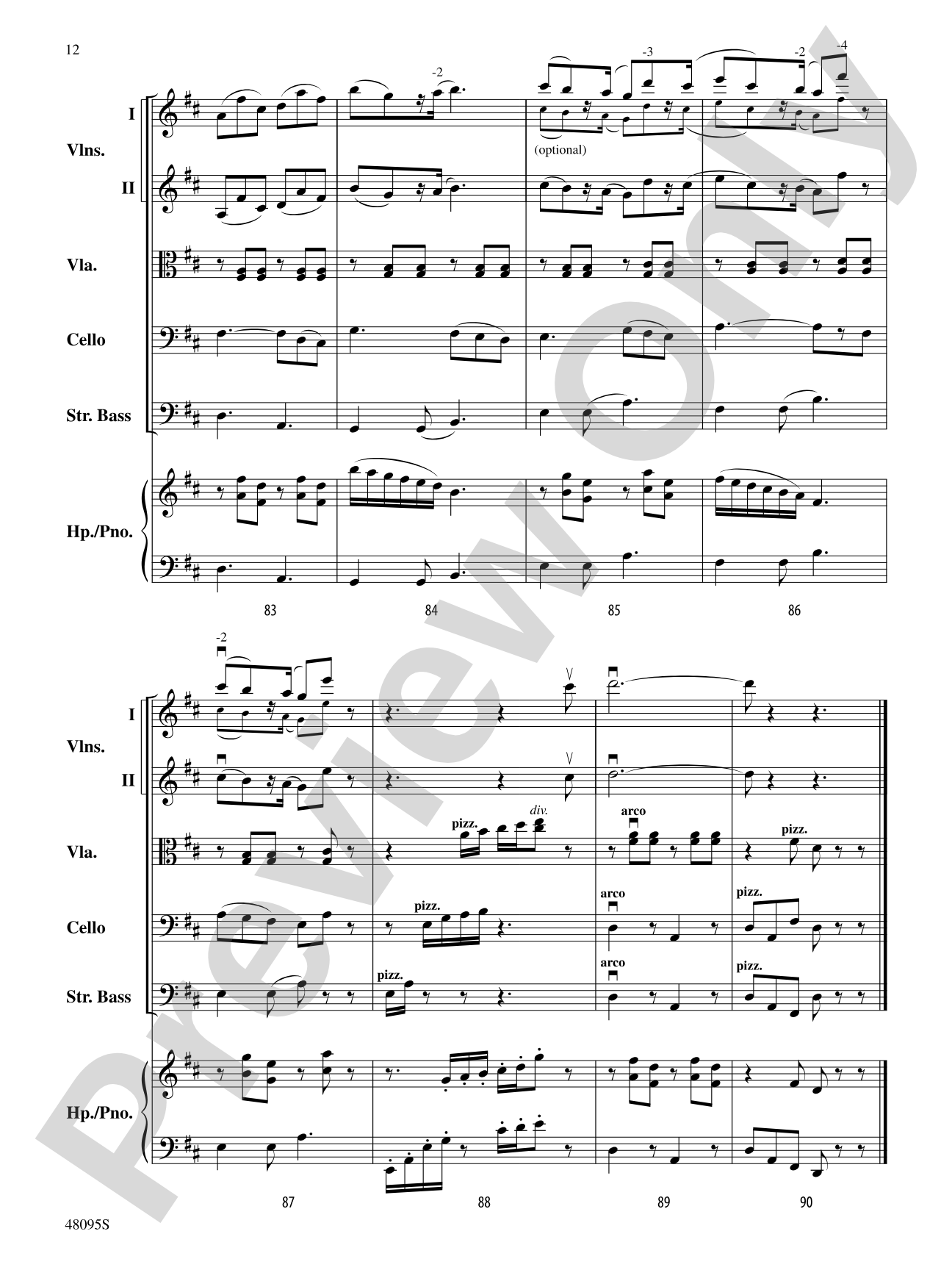 Grand Ball Waltz: String Orchestra Conductor Score & Parts