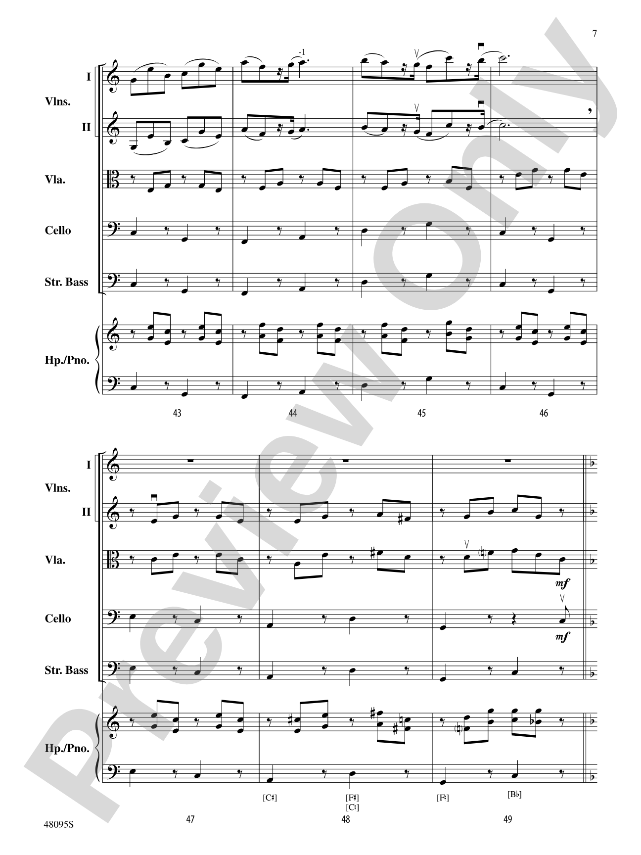 Grand Ball Waltz: String Orchestra Conductor Score & Parts