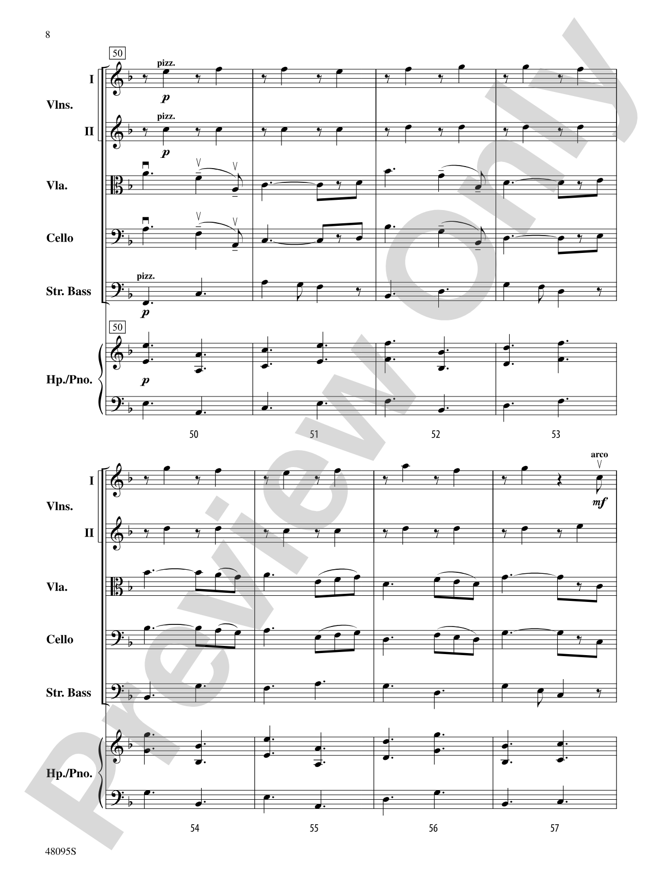 Grand Ball Waltz: String Orchestra Conductor Score & Parts