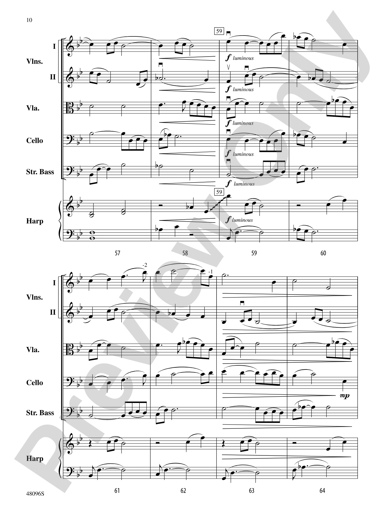The Blue Caves of Zakynthos: String Orchestra Conductor Score & Parts