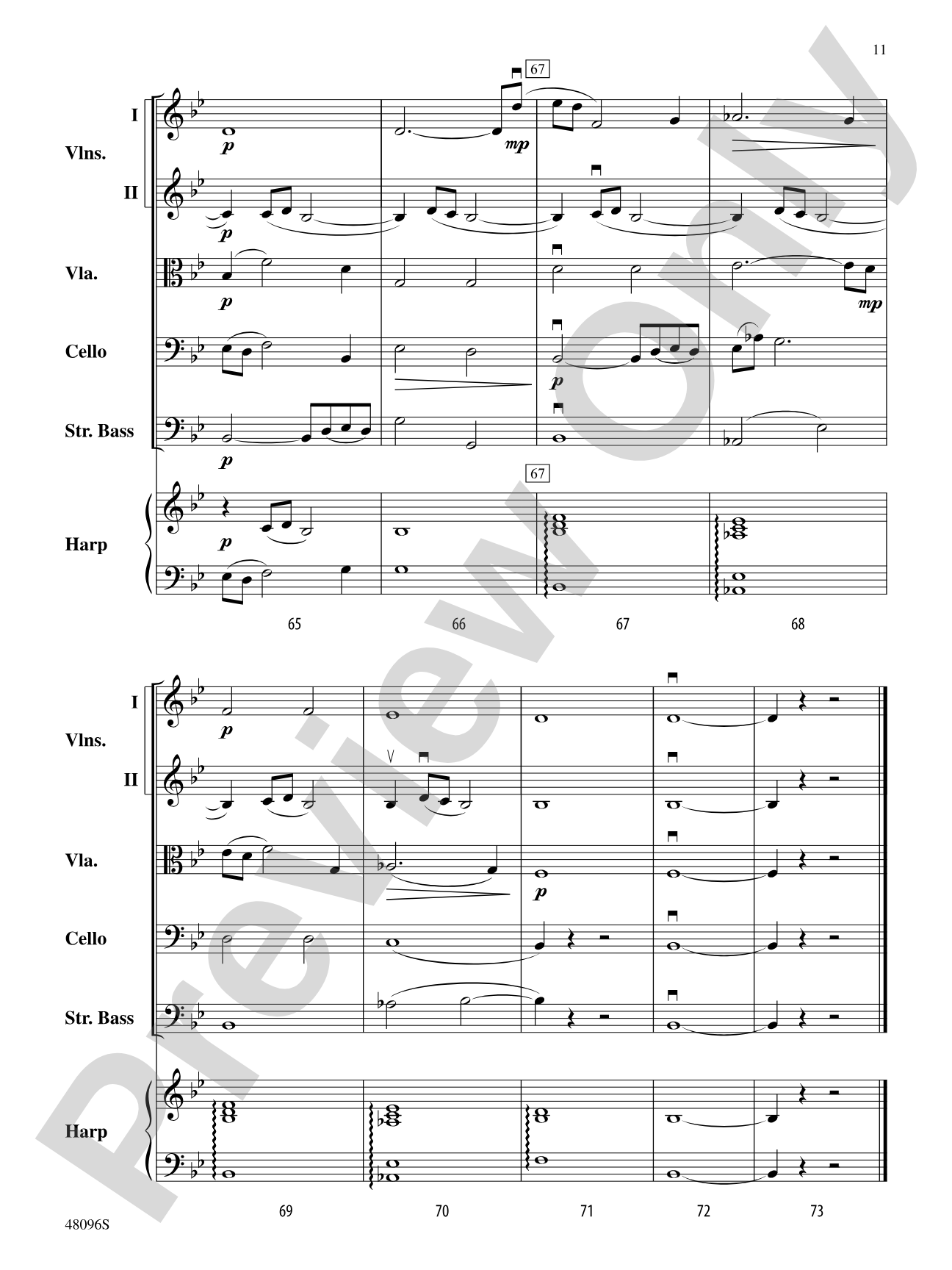 The Blue Caves of Zakynthos: String Orchestra Conductor Score & Parts