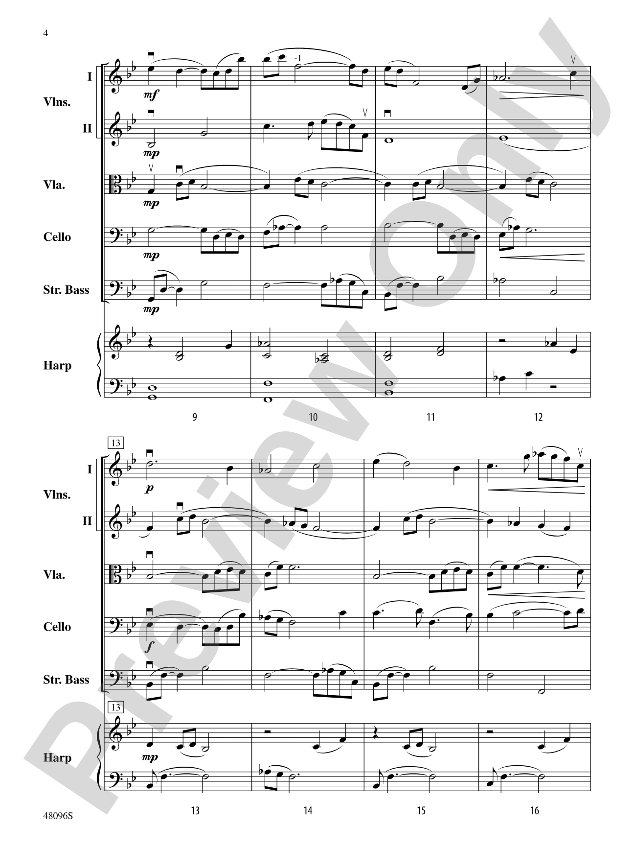 The Blue Caves of Zakynthos: String Orchestra Conductor Score & Parts