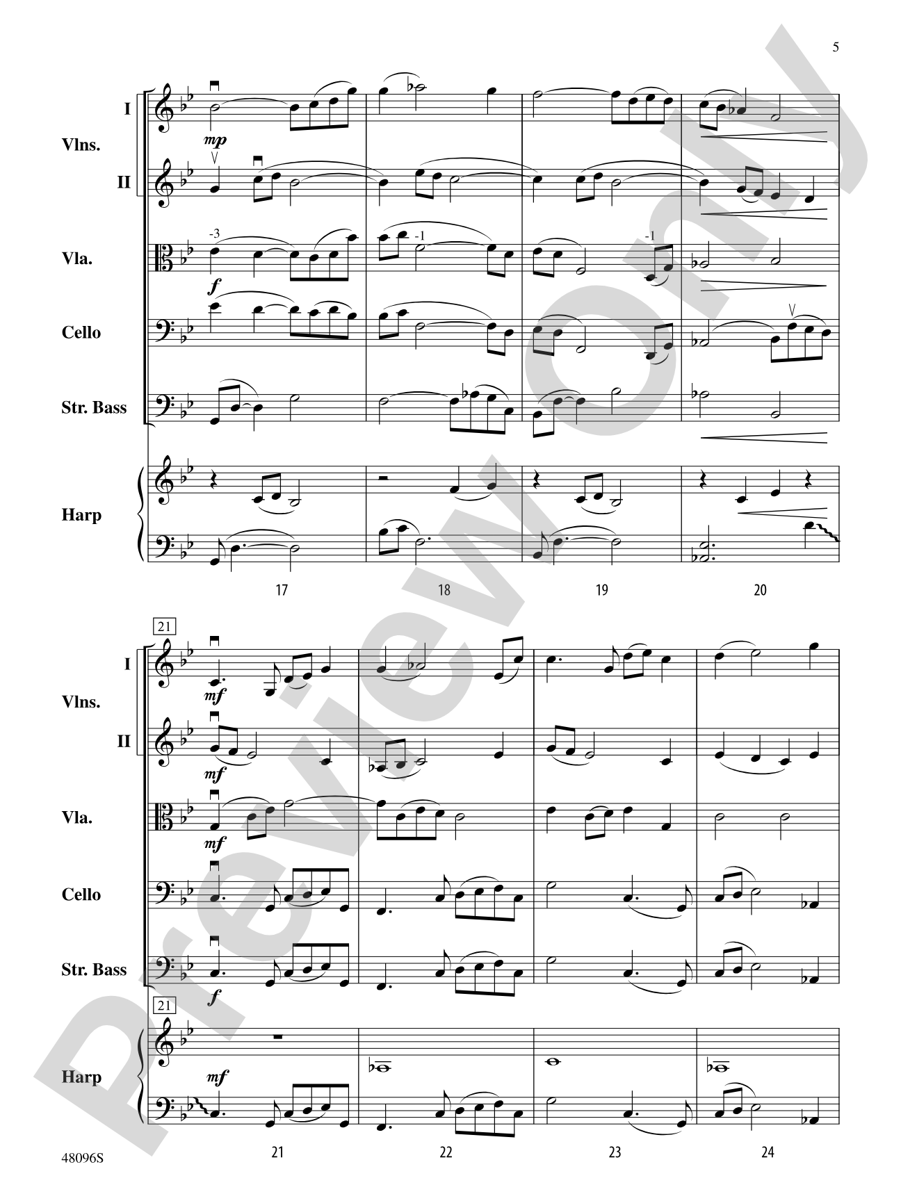 The Blue Caves of Zakynthos: String Orchestra Conductor Score & Parts