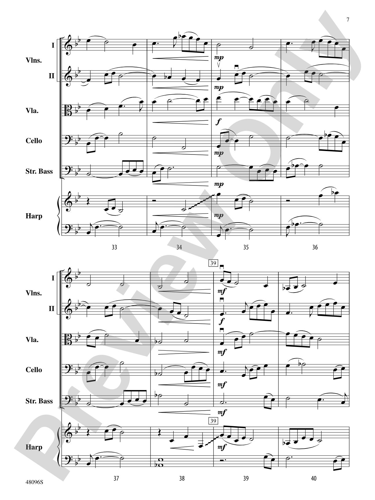 The Blue Caves of Zakynthos: String Orchestra Conductor Score & Parts