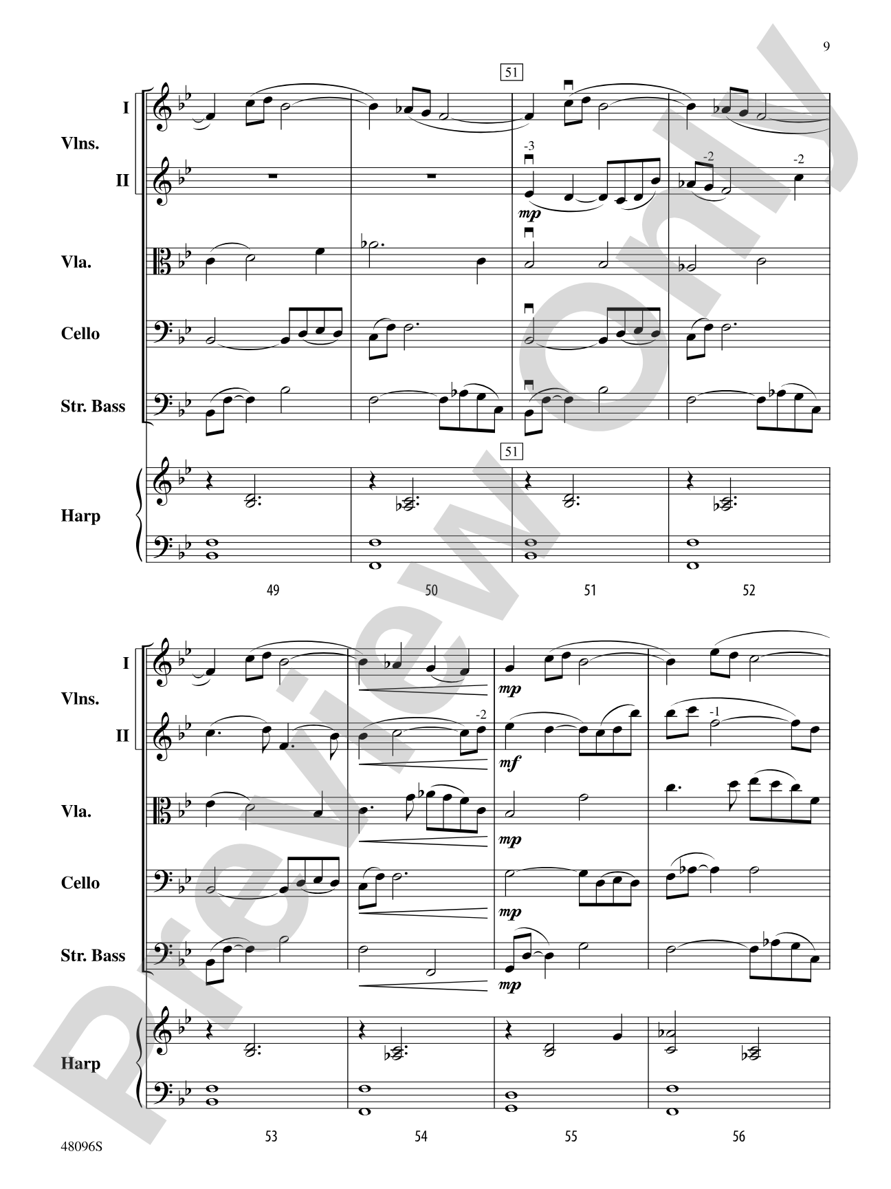 The Blue Caves of Zakynthos: String Orchestra Conductor Score & Parts