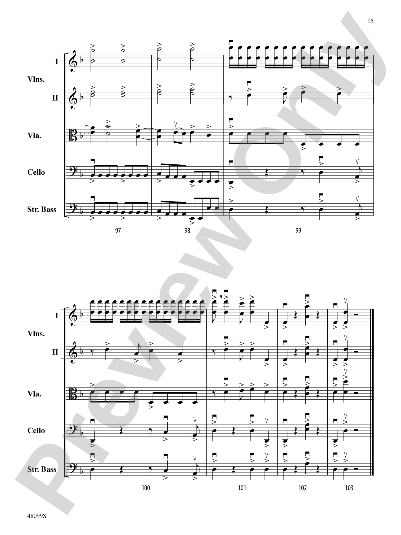 Minor Altercations: String Orchestra Conductor Score & Parts