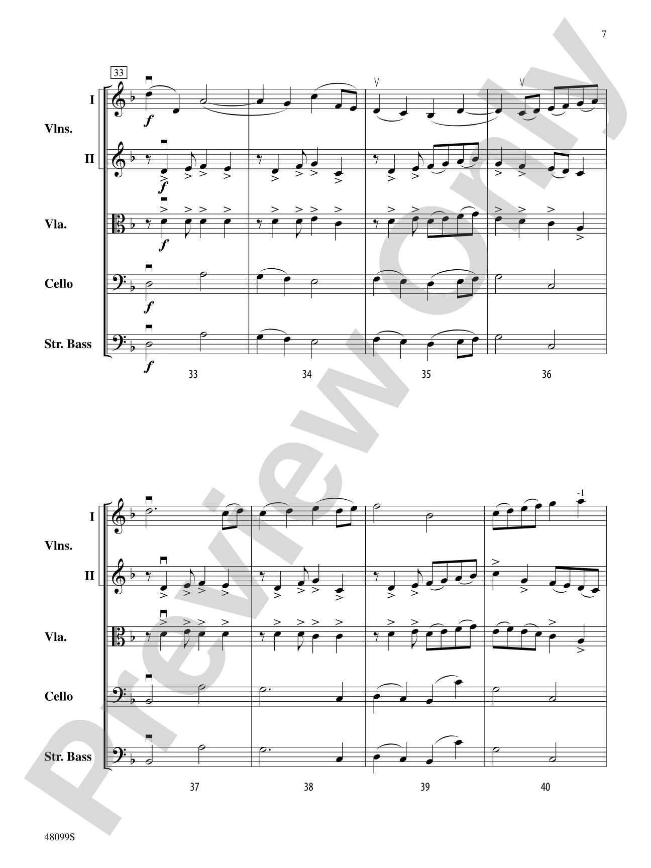 Minor Altercations: String Orchestra Conductor Score & Parts