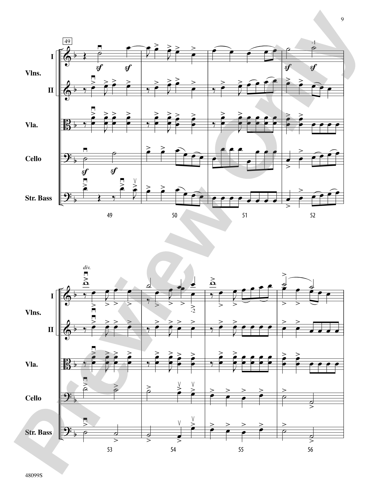 Minor Altercations: String Orchestra Conductor Score & Parts
