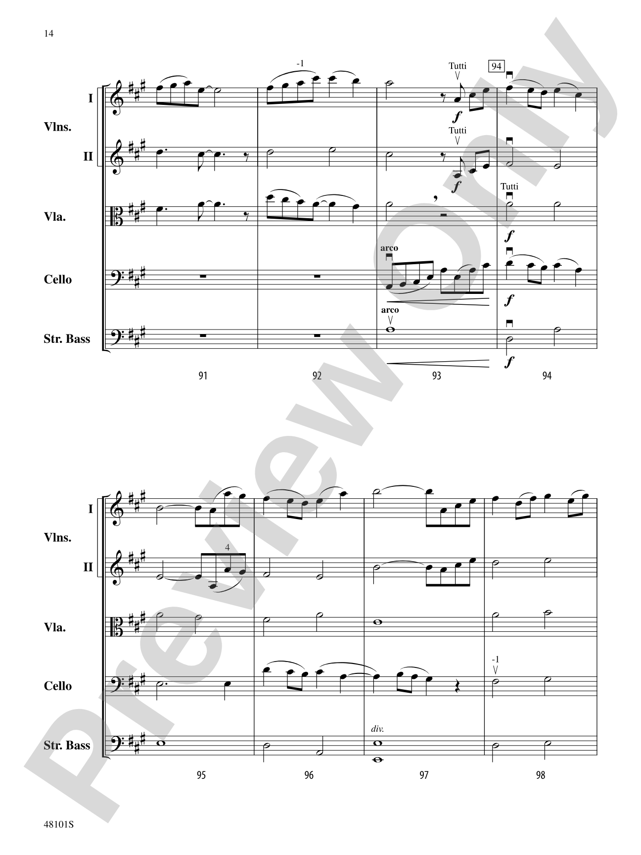 With Gratitude: String Orchestra Conductor Score & Parts