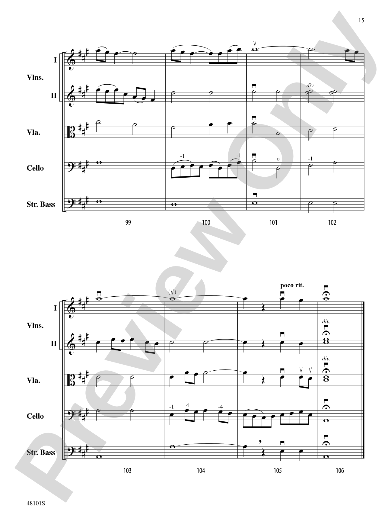 With Gratitude: String Orchestra Conductor Score & Parts