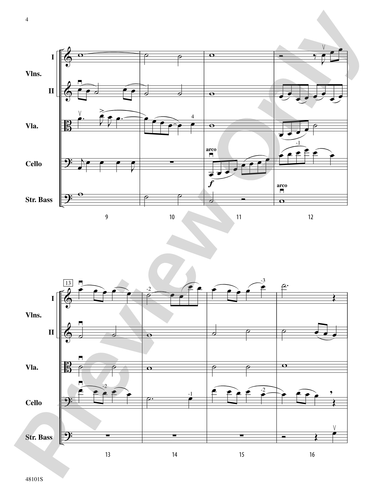 With Gratitude: String Orchestra Conductor Score & Parts