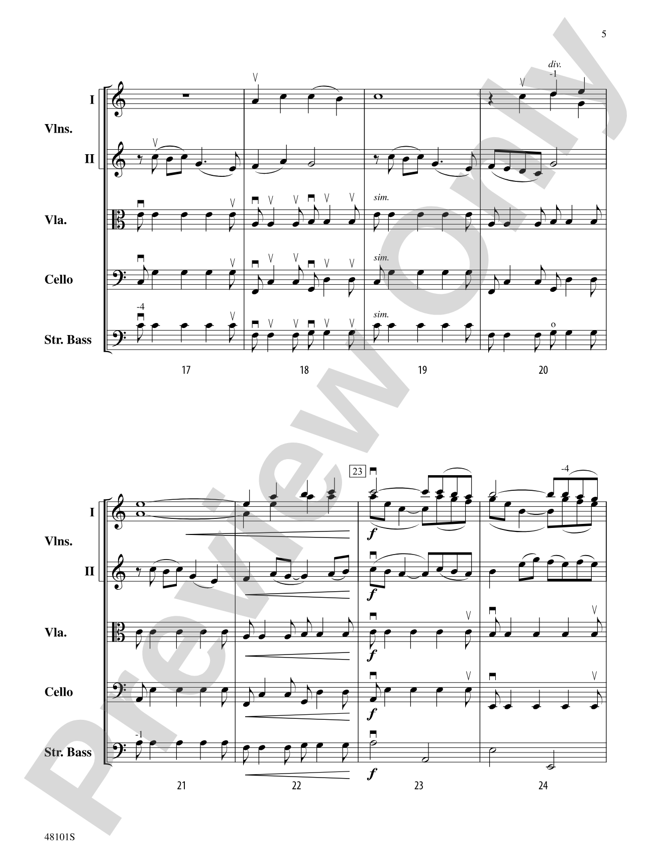 With Gratitude: String Orchestra Conductor Score & Parts