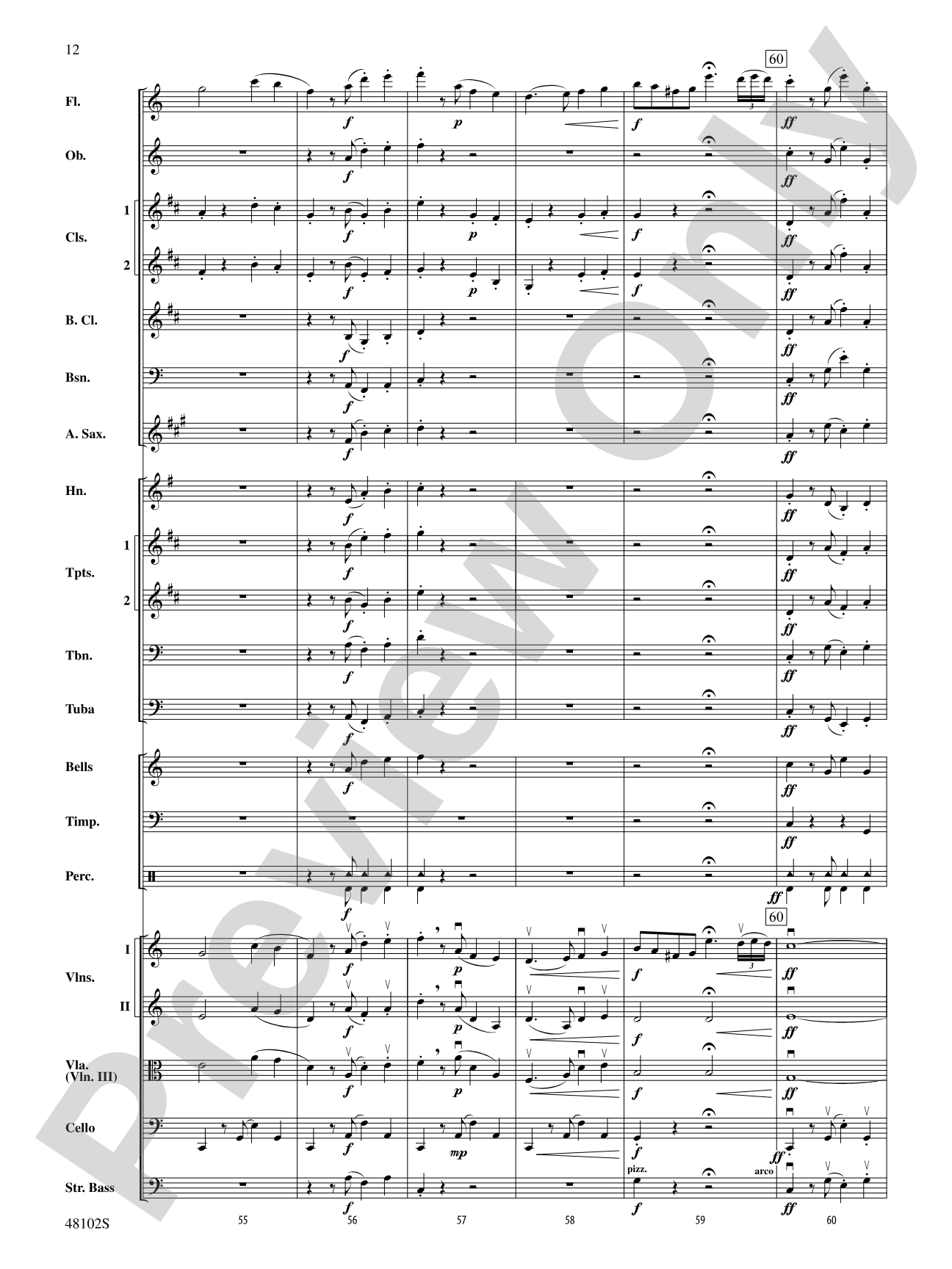 Habanera: Full Orchestra Conductor Score & Parts