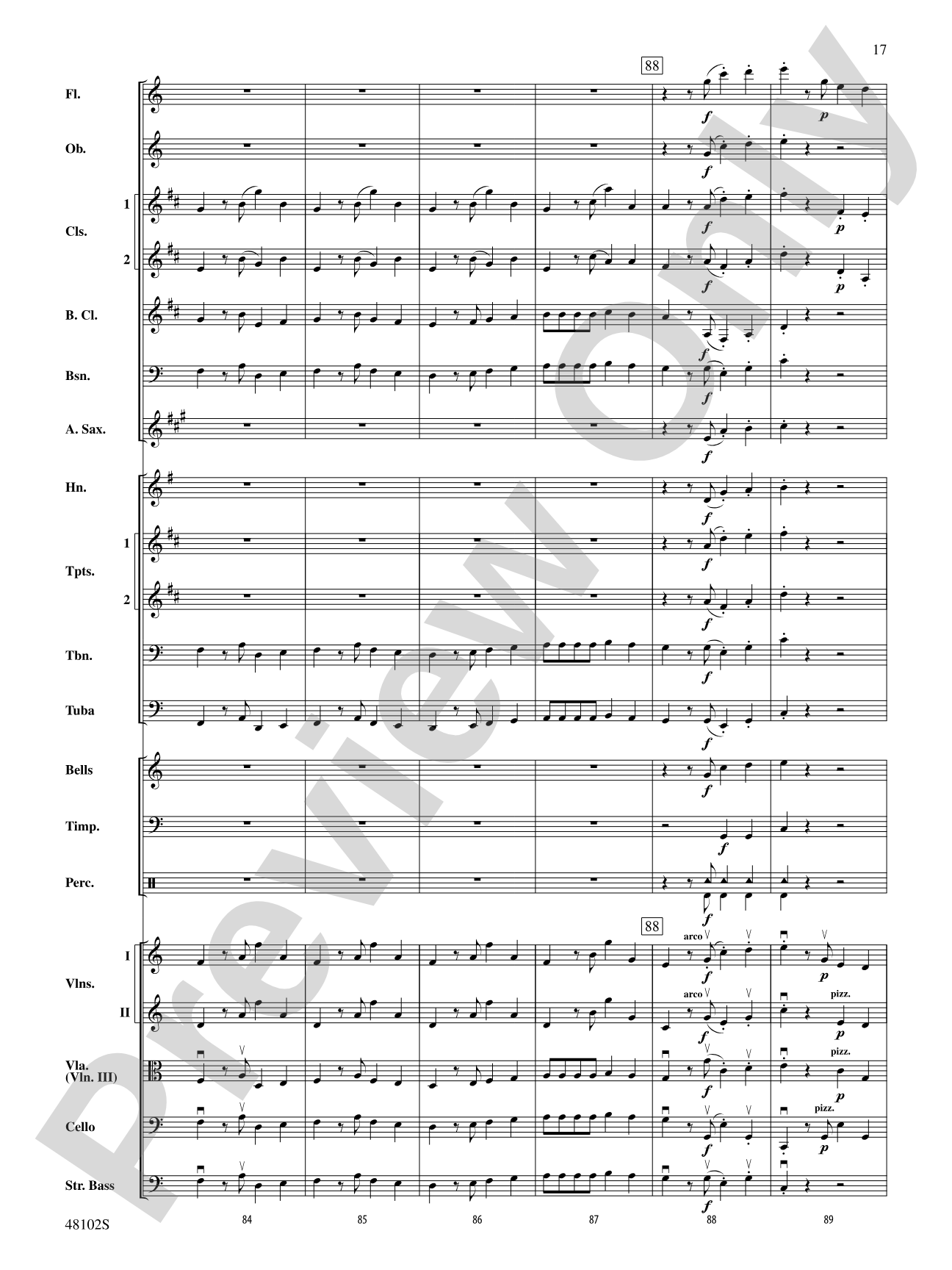 Habanera: Full Orchestra Conductor Score & Parts