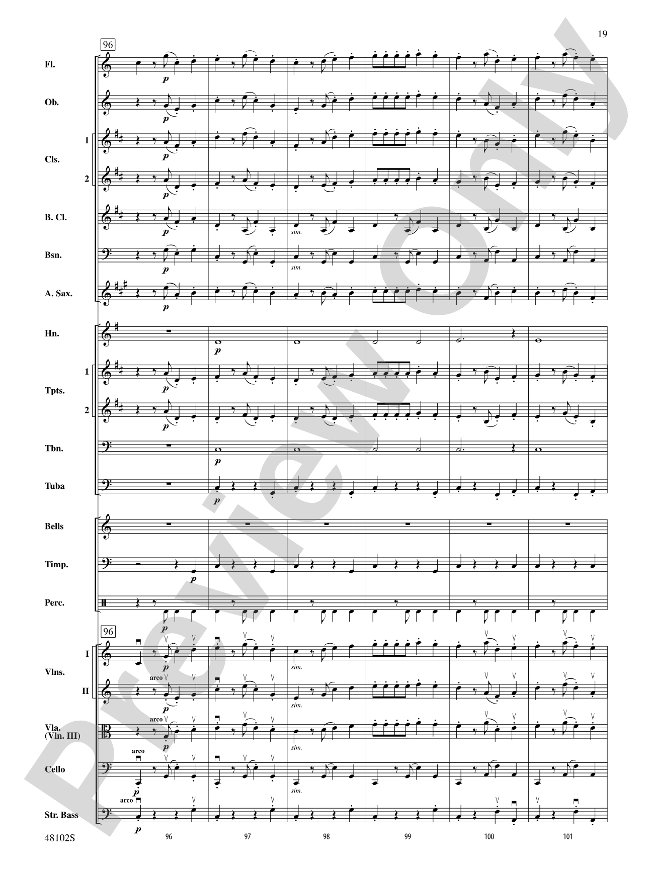 Habanera: Full Orchestra Conductor Score & Parts
