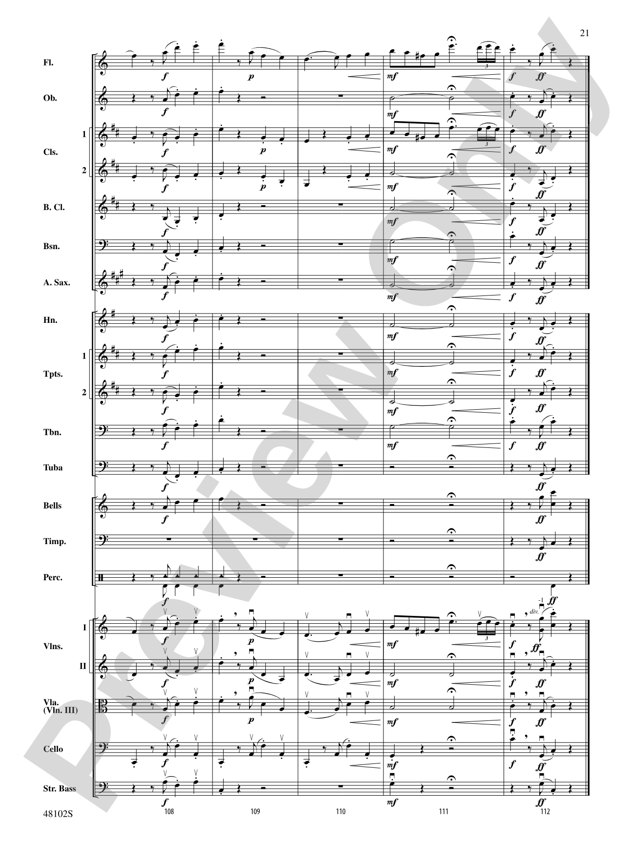 Habanera: Full Orchestra Conductor Score & Parts