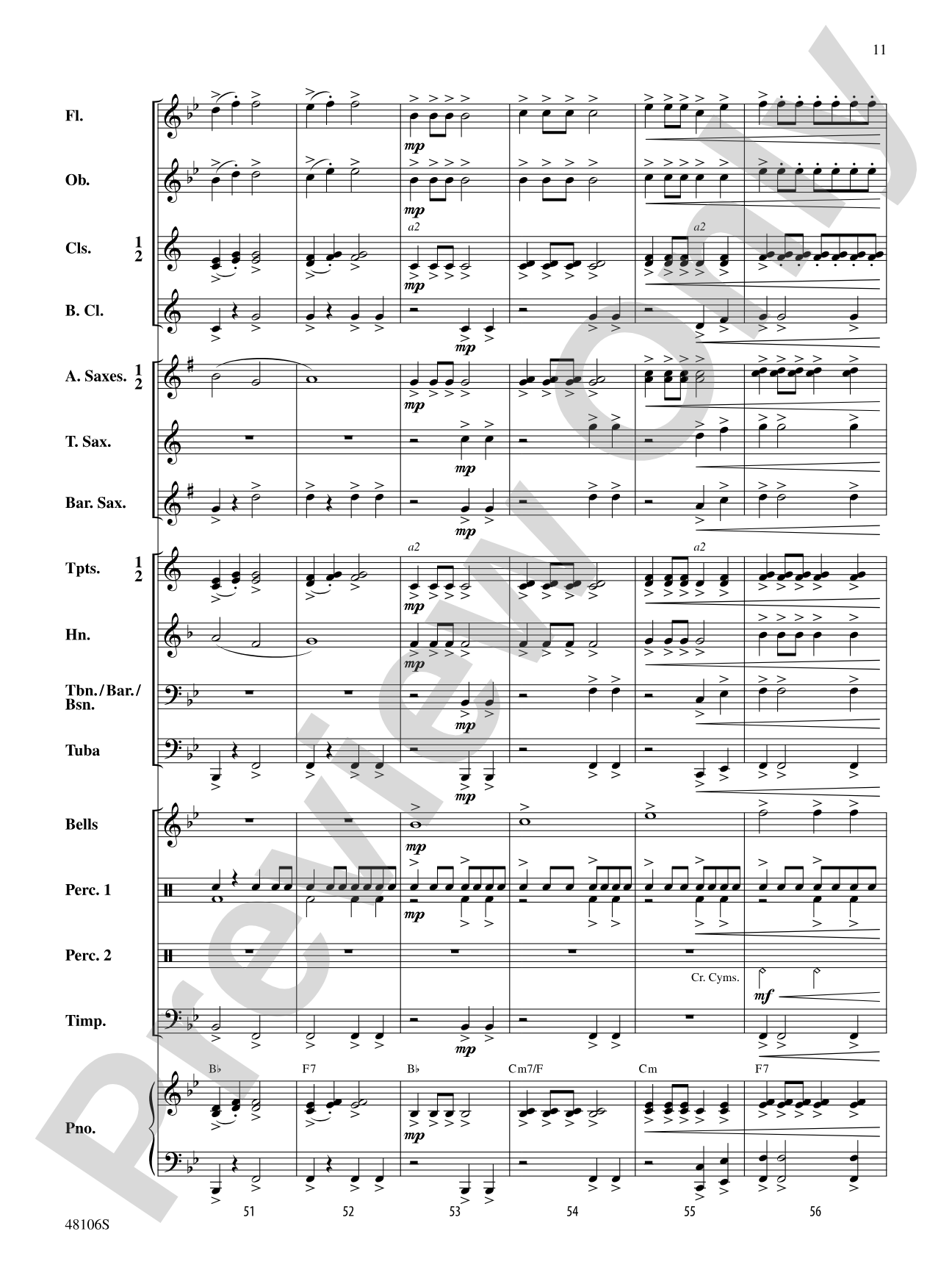 Fanfare and Festival: Concert Band Conductor Score & Parts