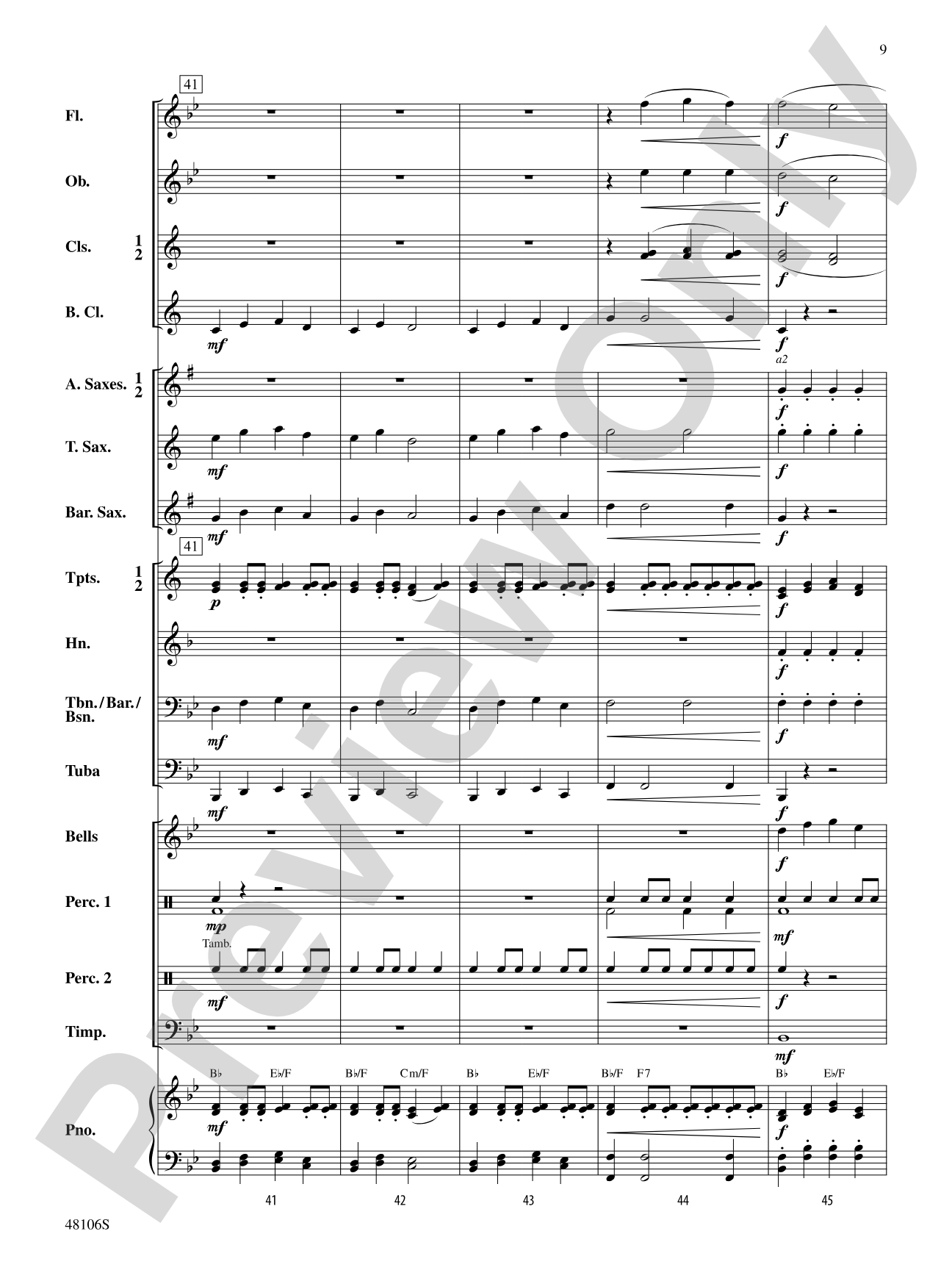 Fanfare and Festival: Concert Band Conductor Score & Parts