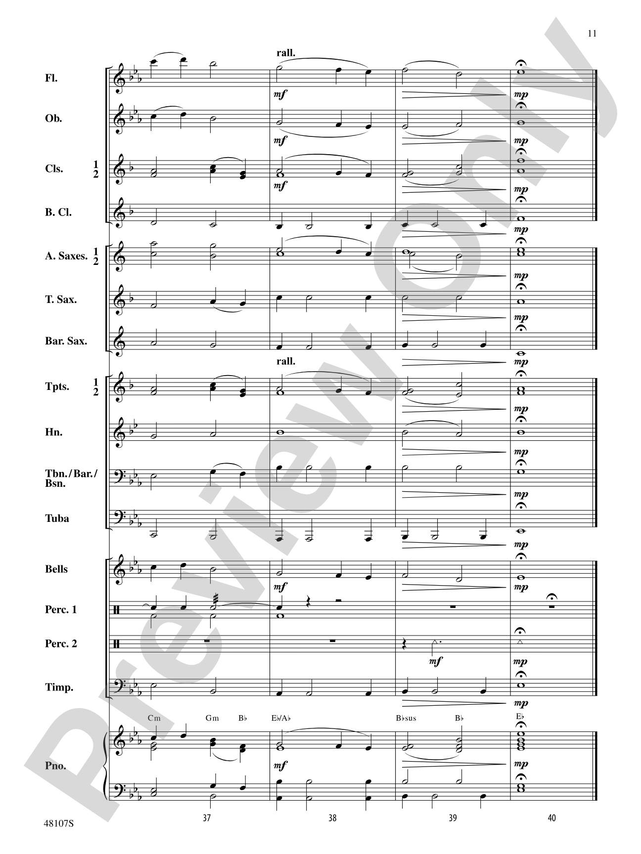 Dolce: Concert Band Conductor Score & Parts