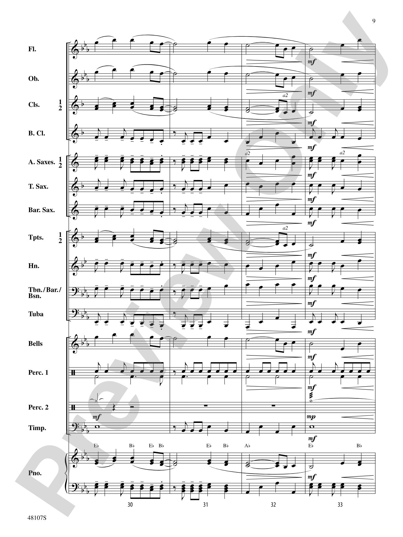 Dolce: Concert Band Conductor Score & Parts