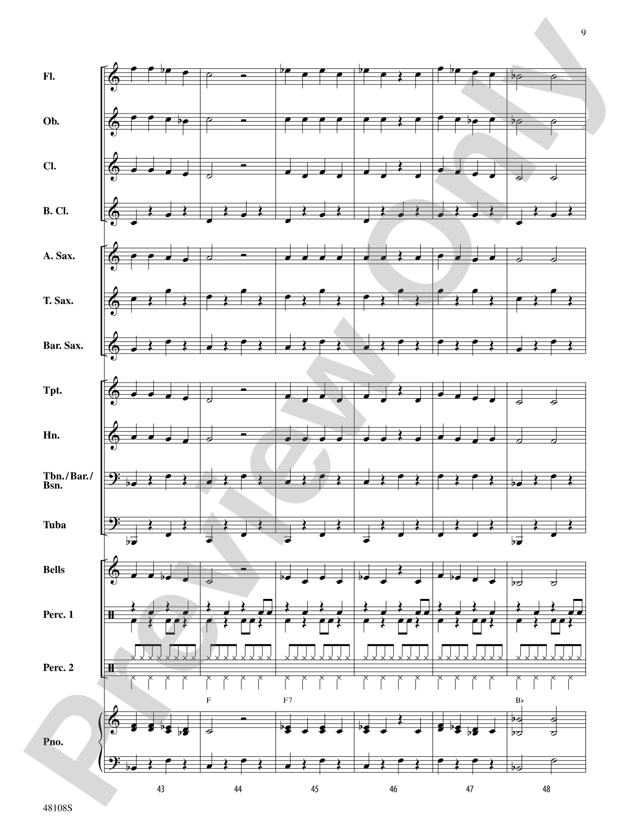 Holiday Rock: Concert Band Conductor Score & Parts