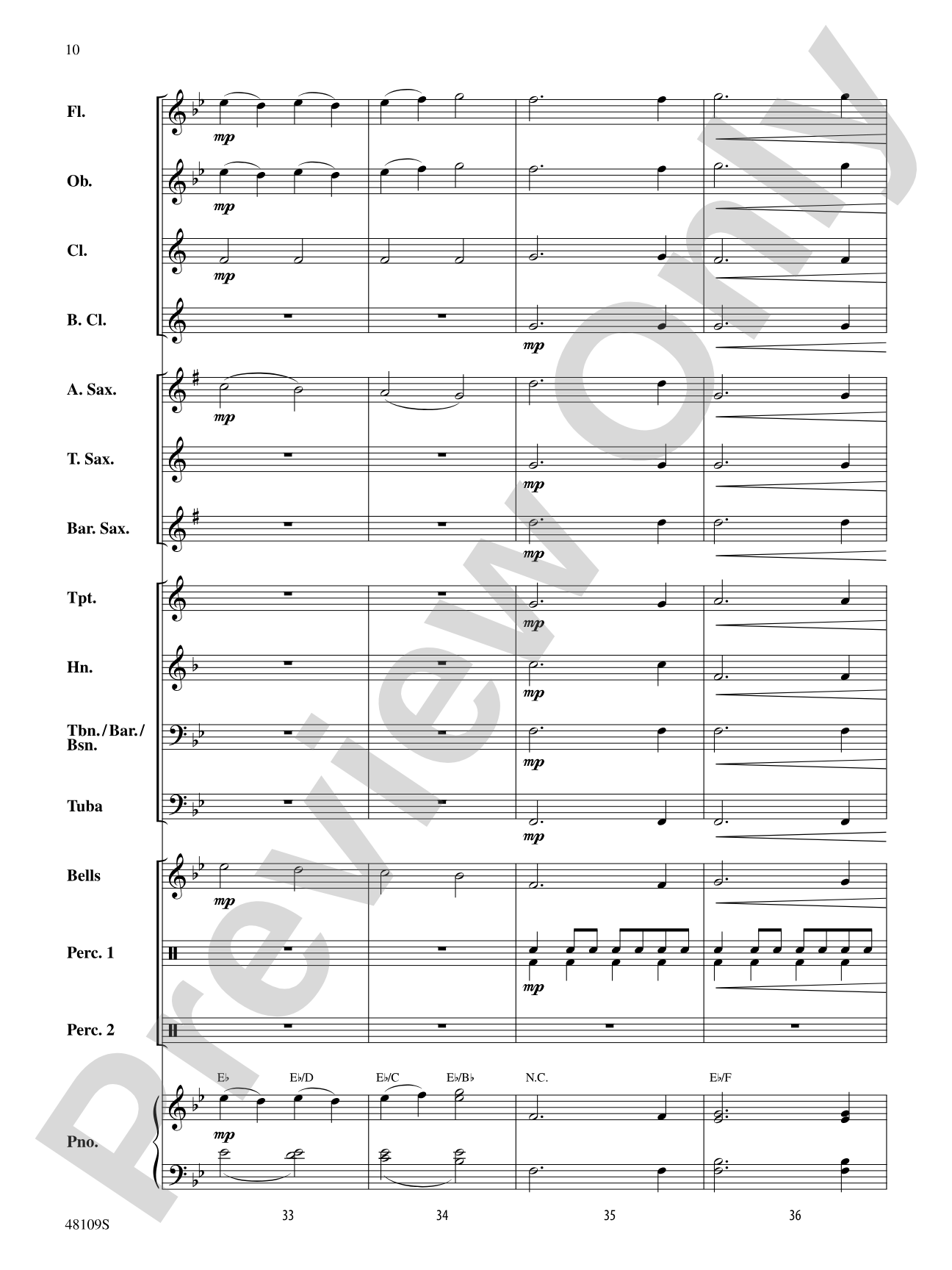Kitchen Musicians: Concert Band Conductor Score & Parts