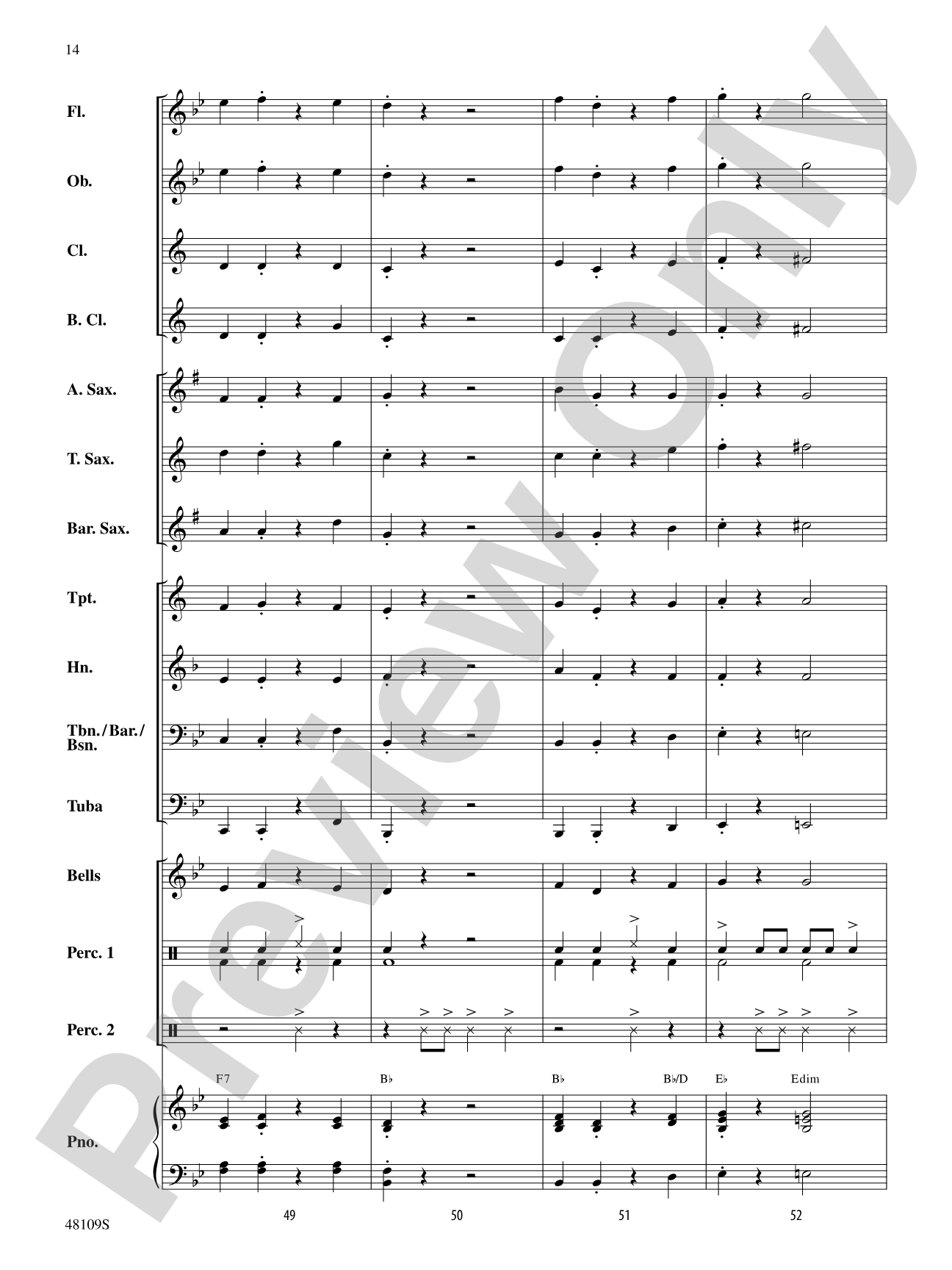 Kitchen Musicians: Concert Band Conductor Score & Parts