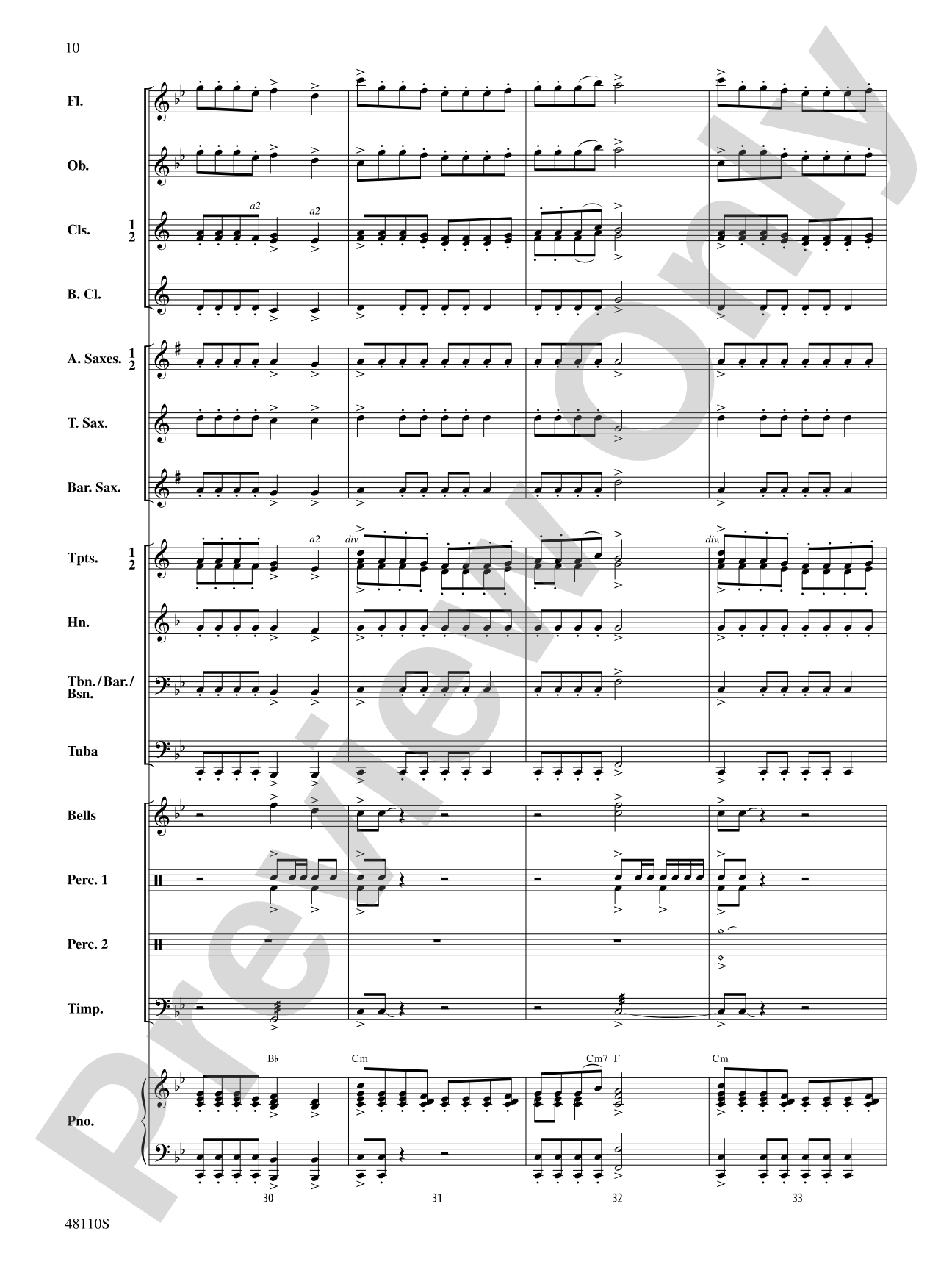 Escape from Thunder Mountain: Concert Band Conductor Score & Parts