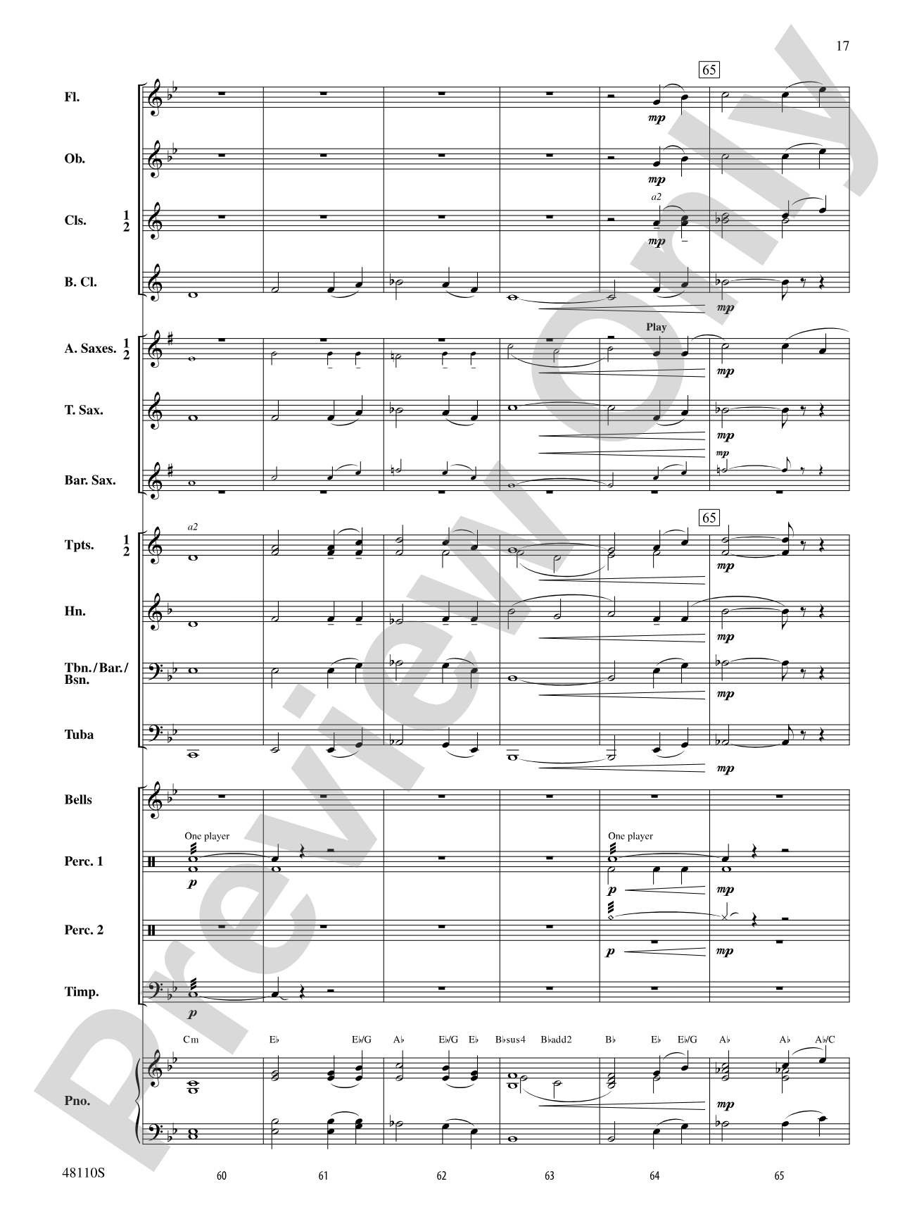 Escape from Thunder Mountain: Concert Band Conductor Score & Parts