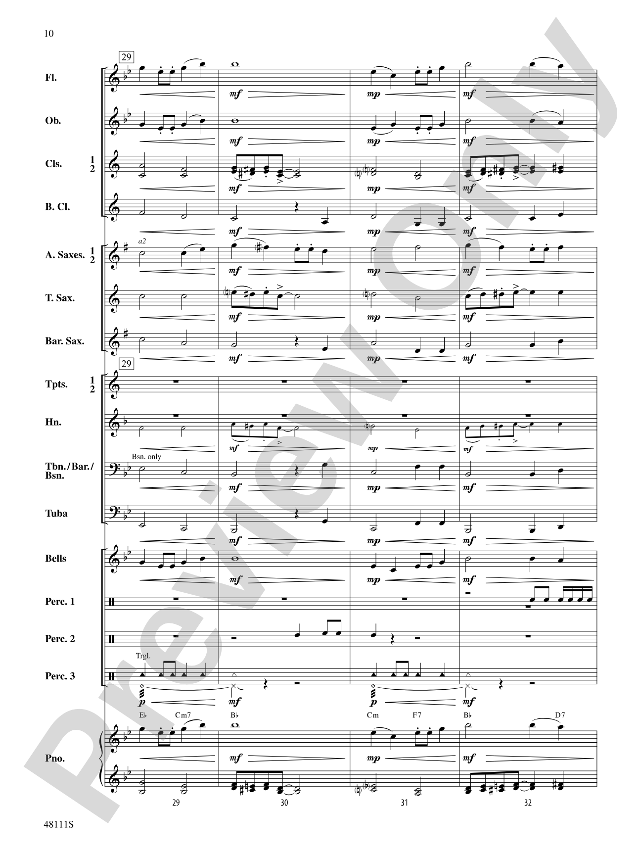 In the Groove: Concert Band Conductor Score & Parts
