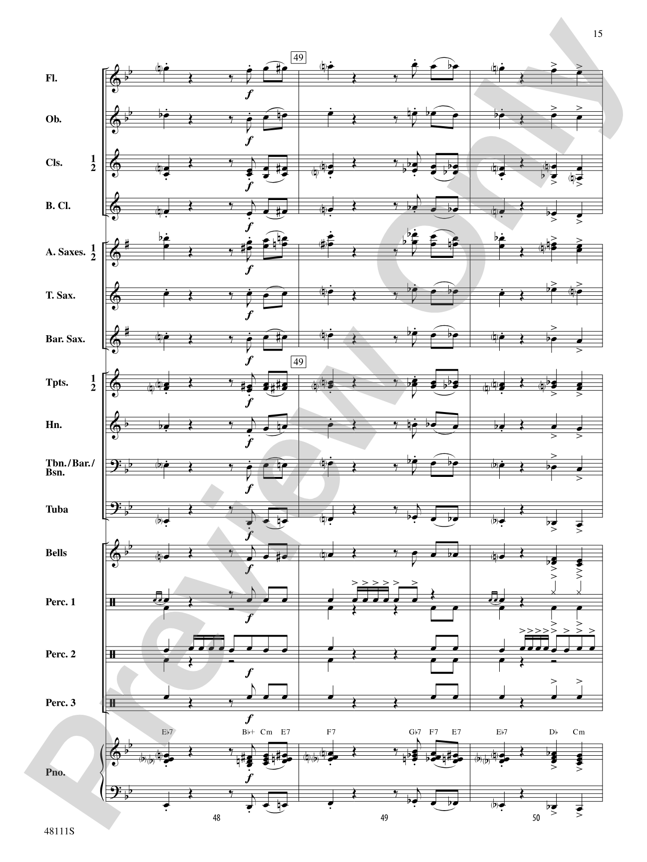 In the Groove: Concert Band Conductor Score & Parts