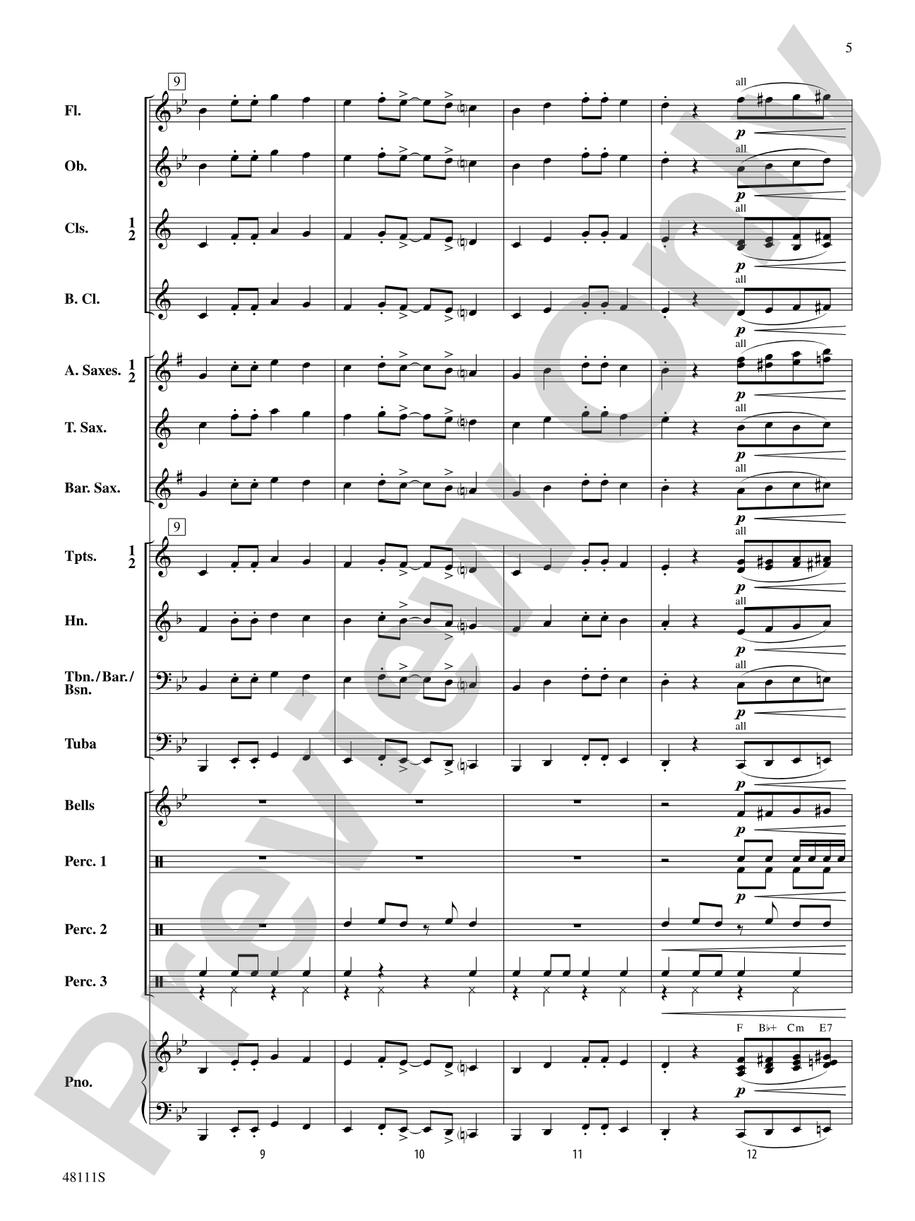 In the Groove: Concert Band Conductor Score & Parts