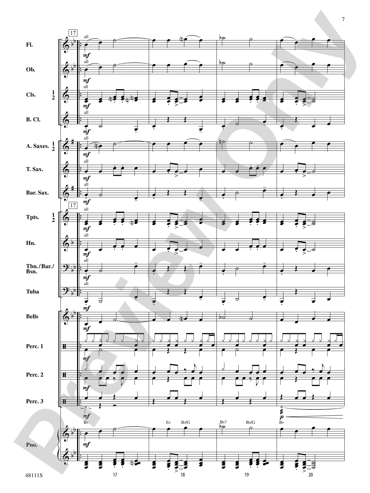 In the Groove: Concert Band Conductor Score & Parts