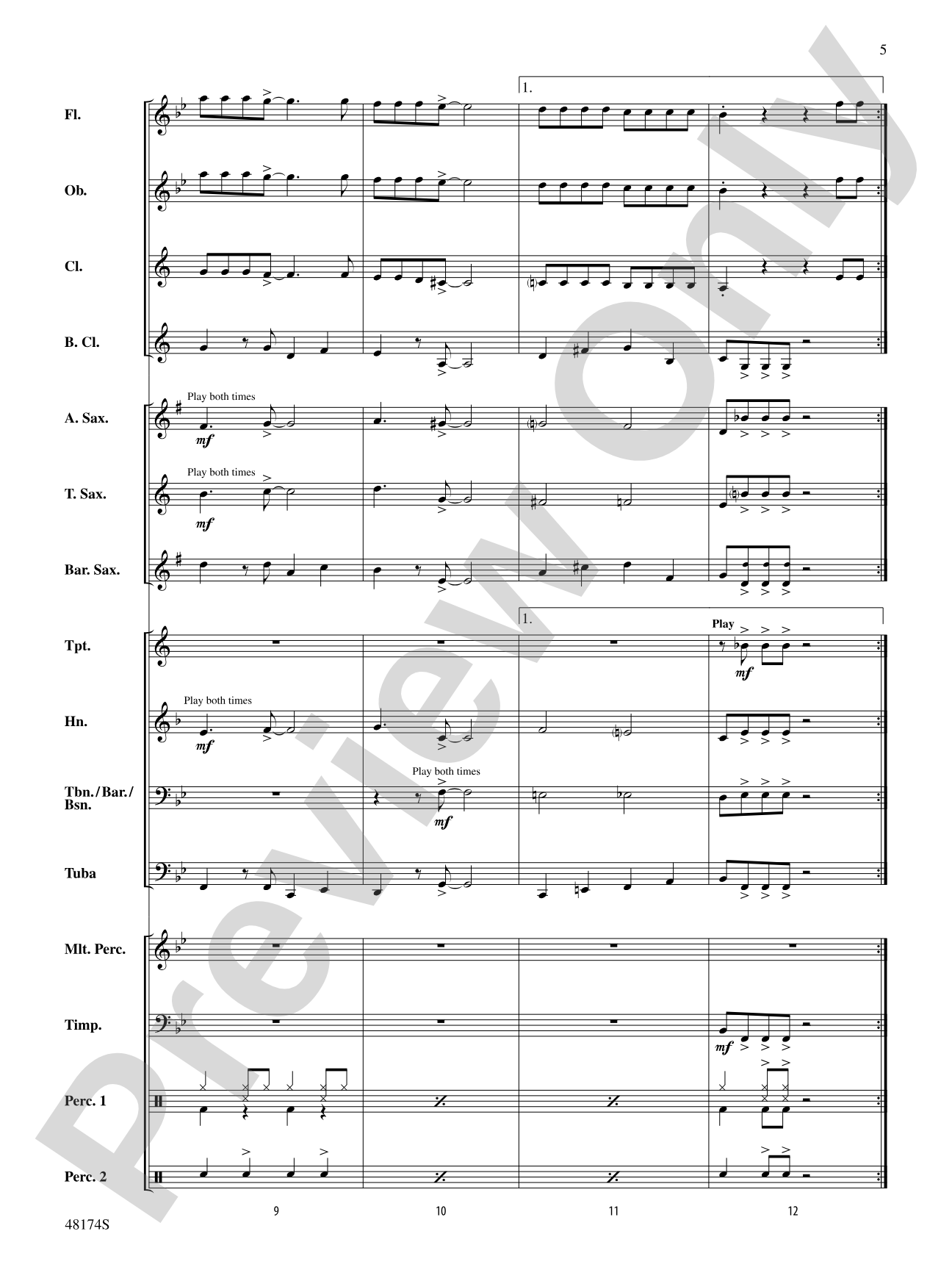 Swingin' Wonderland: Concert Band Conductor Score & Parts