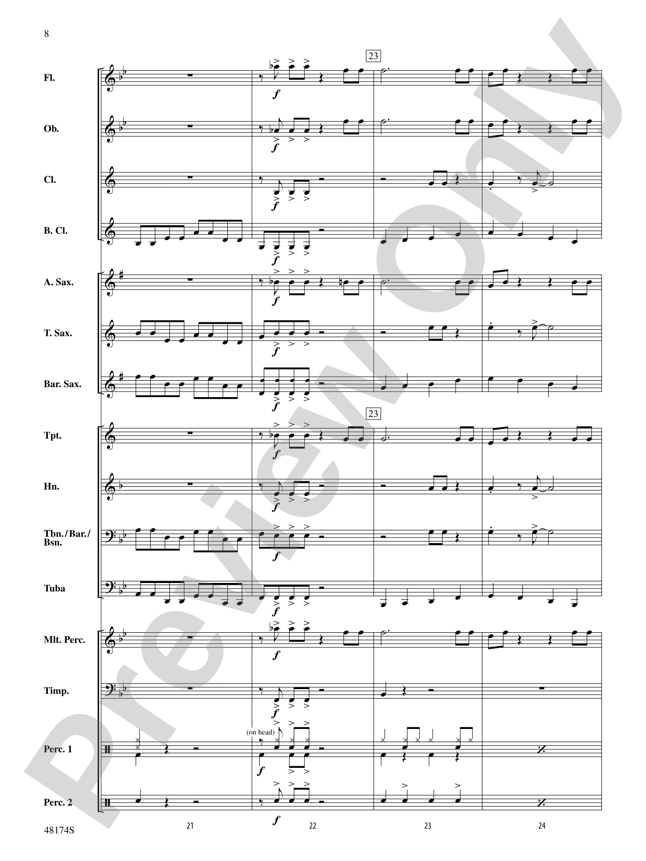 Swingin' Wonderland: Concert Band Conductor Score & Parts