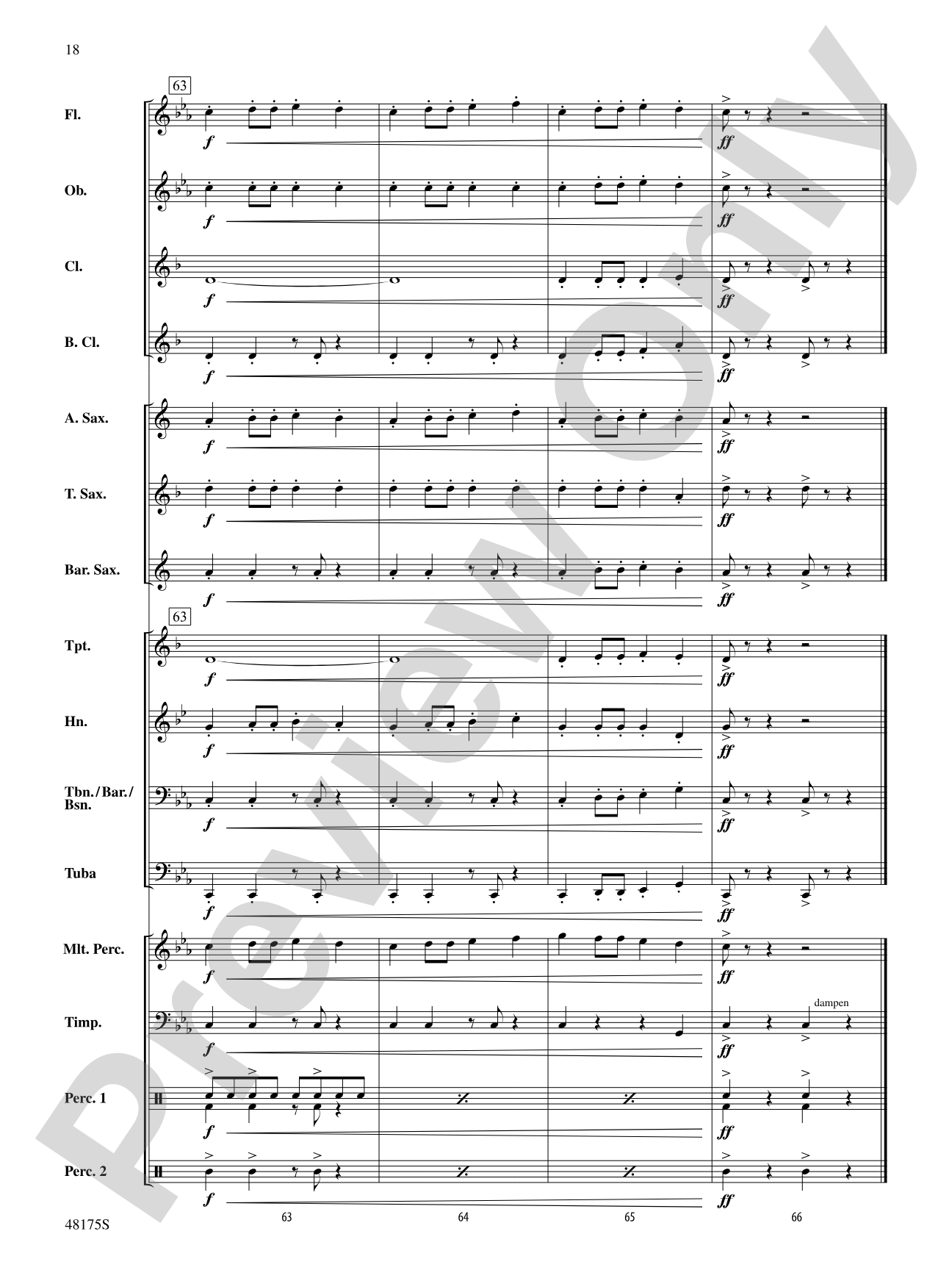 Dragon Bridge: Concert Band Conductor Score & Parts