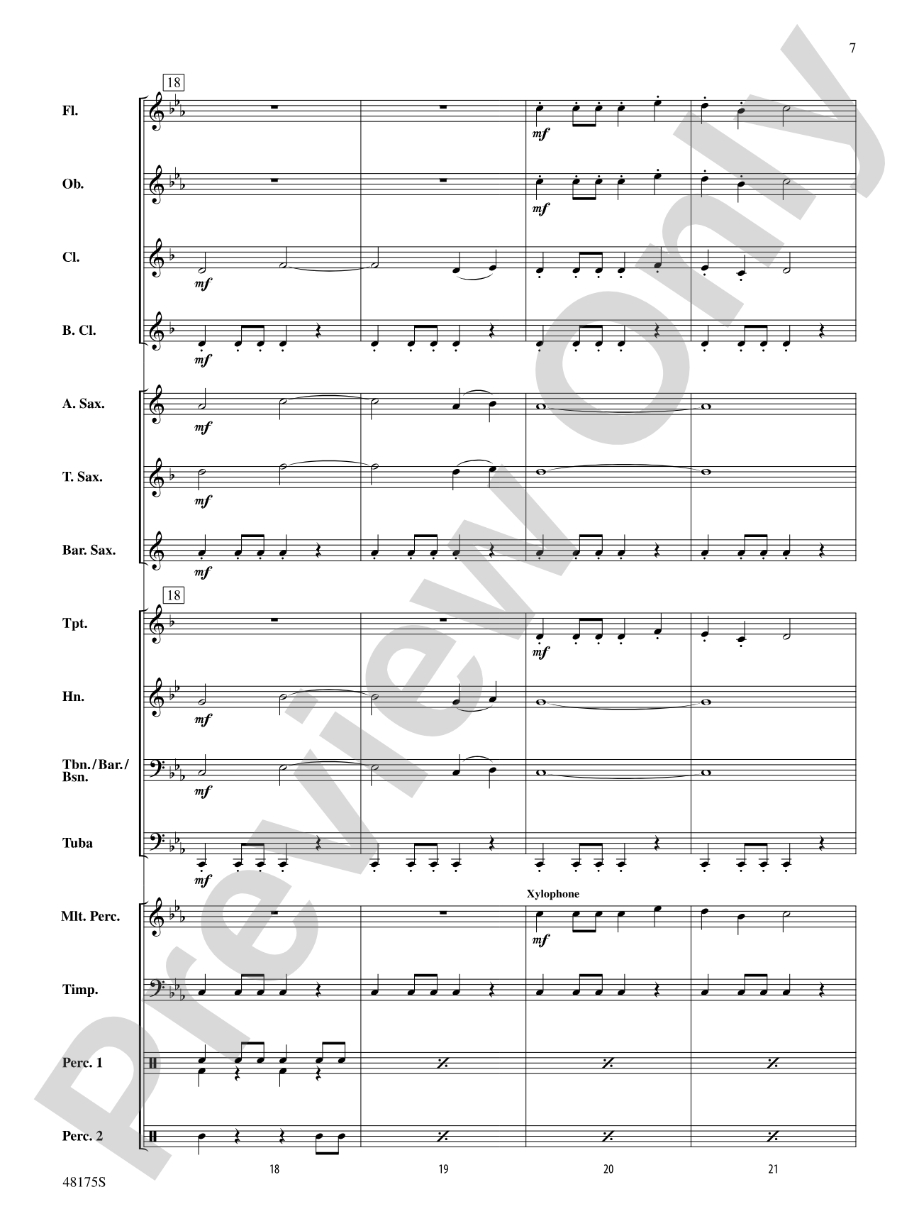 Dragon Bridge: Concert Band Conductor Score & Parts