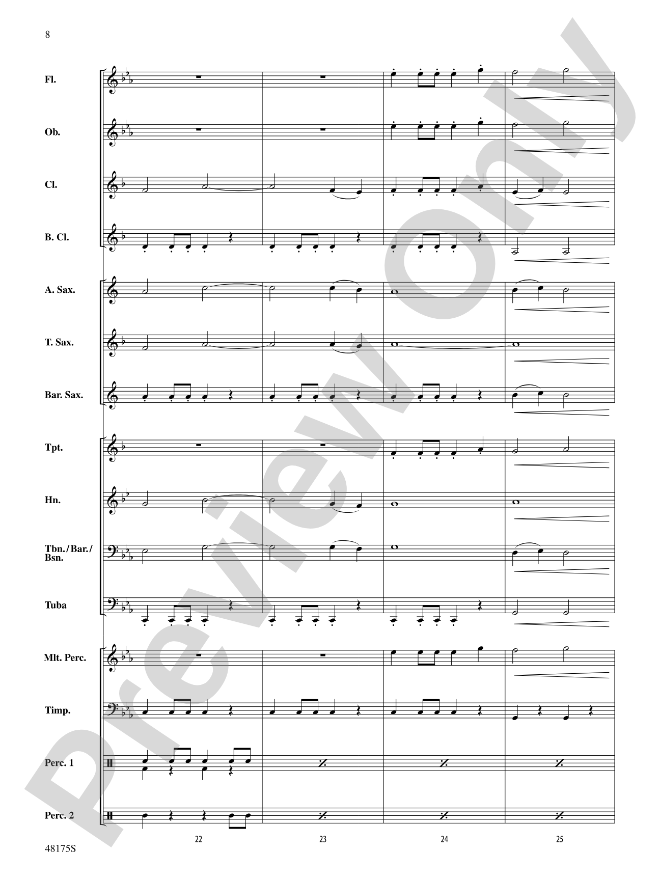 Dragon Bridge: Concert Band Conductor Score & Parts
